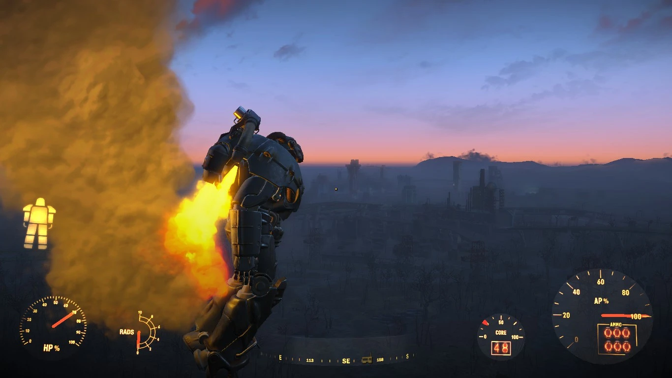 Fallout 4 джетпак cross jetpack фото 19