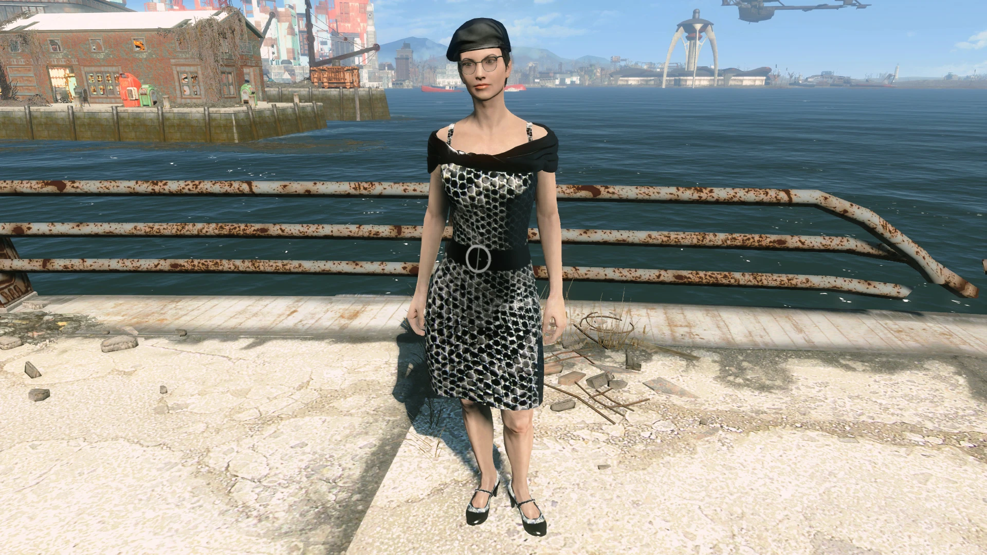 Fallout 4 черное платье фото 17
