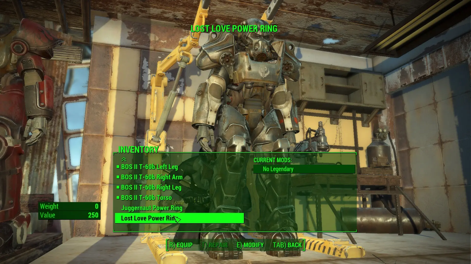 S.P.E.C.I.A.L. Power Armor Rings at Fallout 4 Nexus - Mods and community