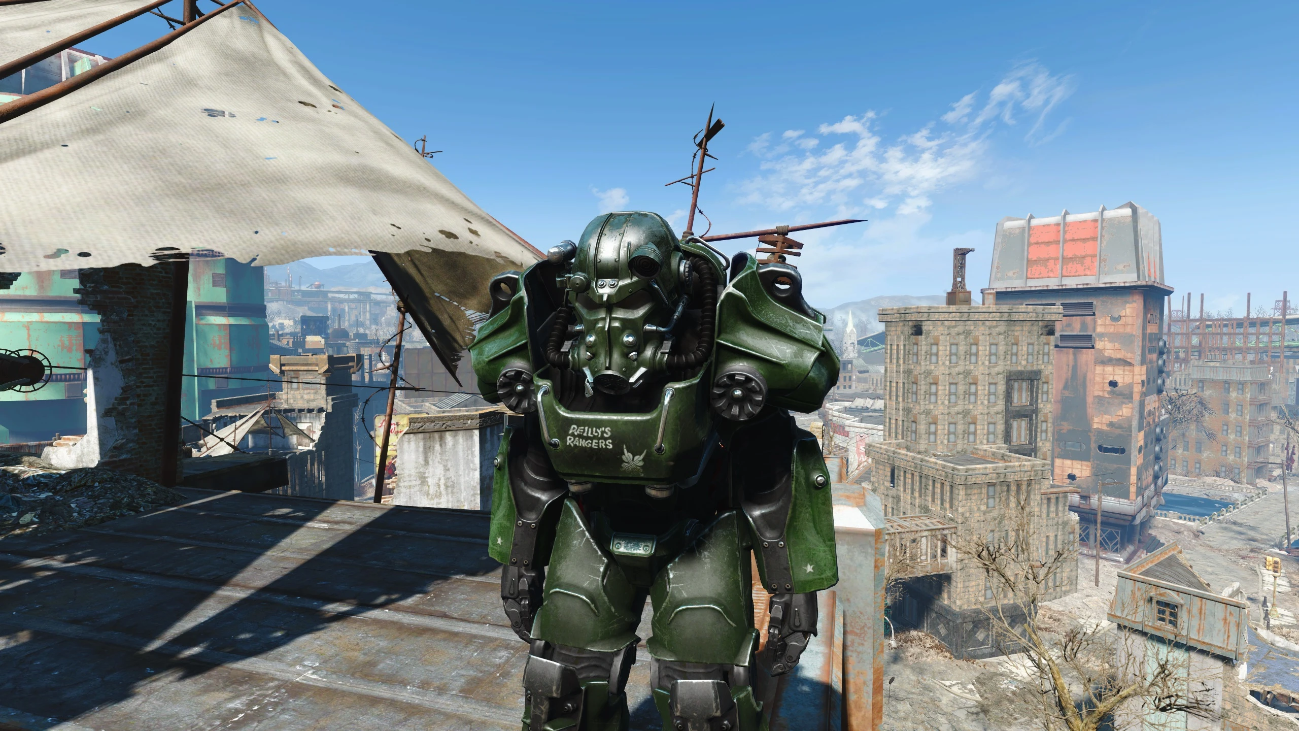 Fallout 4 зеленое небо фото 29