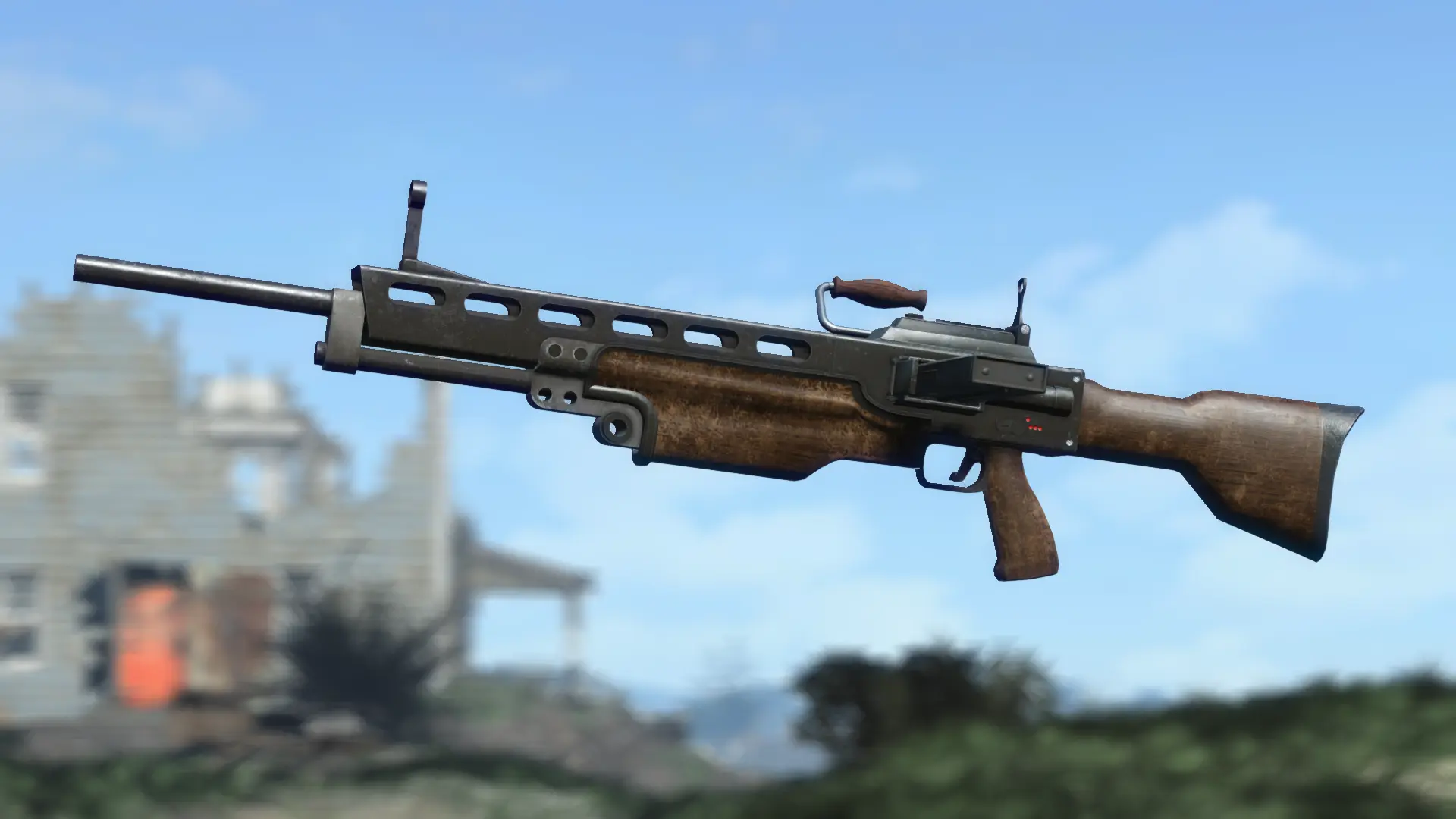 Foote Lmg - Mg69 Standalone Version At Fallout 4 Nexus - Mods And Community