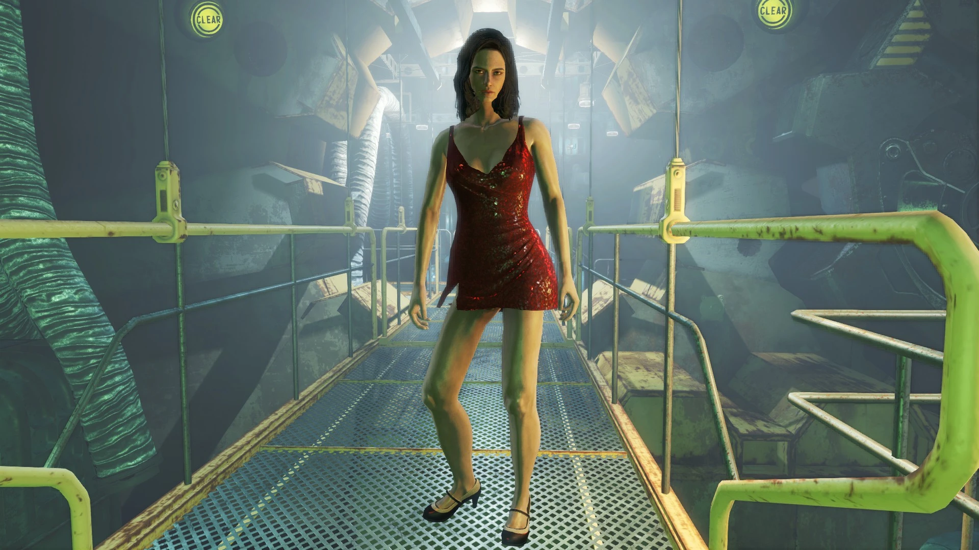 Sexy Red Dress Retexture At Fallout 4 Nexus Mods And Community. black kitch...