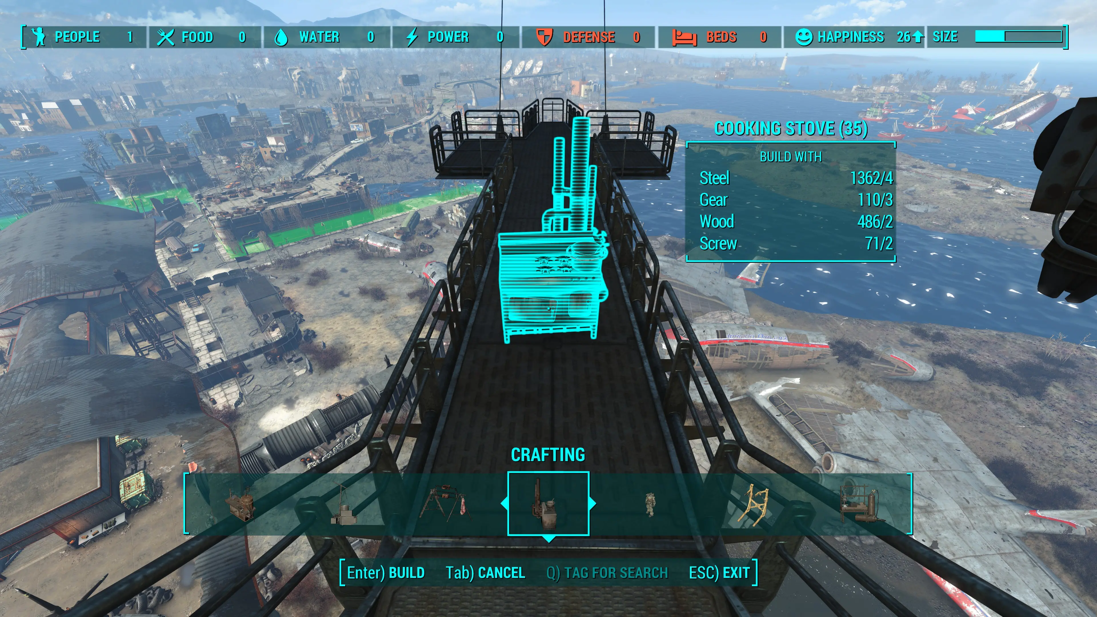 Ultra Expanded Boston Airport Settlement At Fallout 4 Nexus Mods And   67744 1673613911 1746307347 