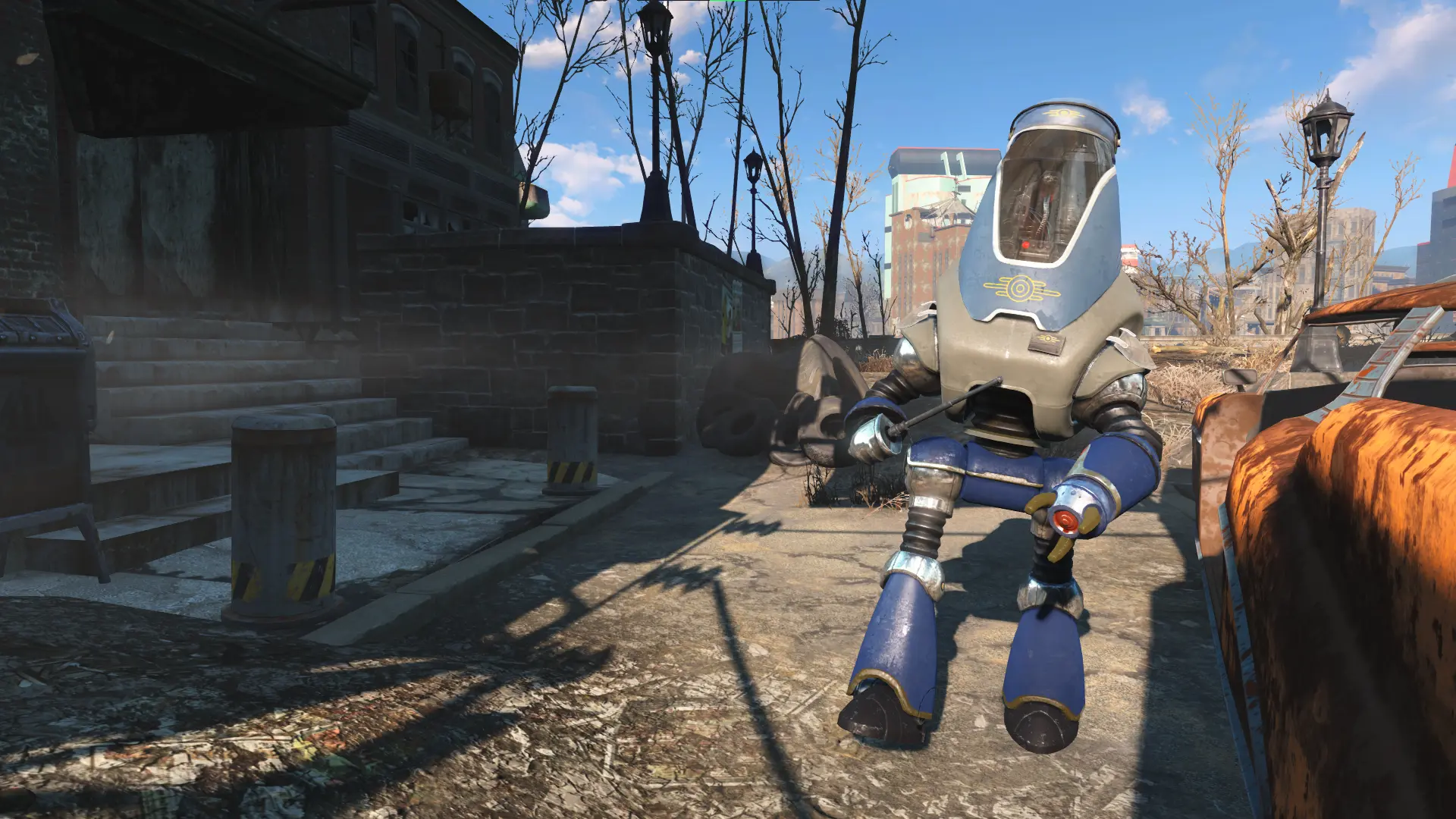 Vault-Tec Protectron - Voice and Paint For Automatron at Fallout 4 ...