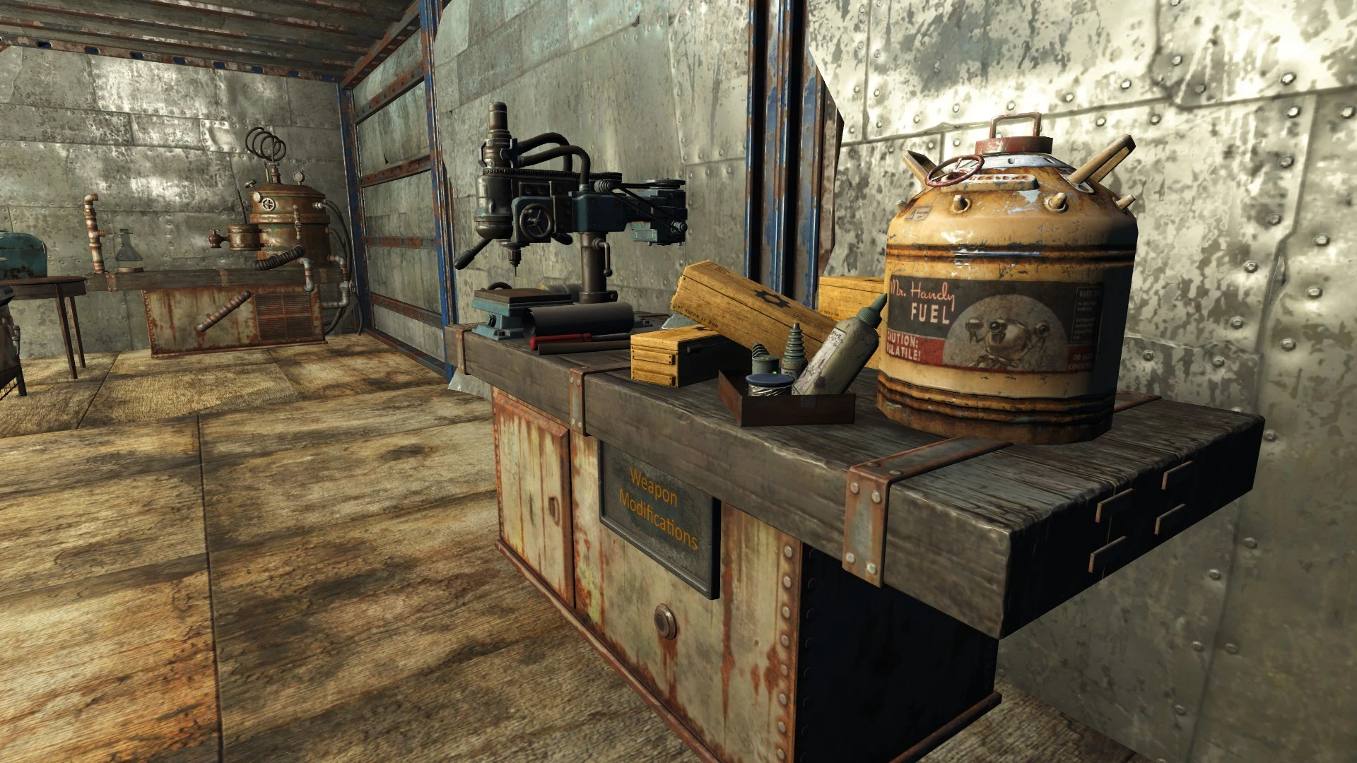 Fallout 4 верстак для роботов все модификации фото 10