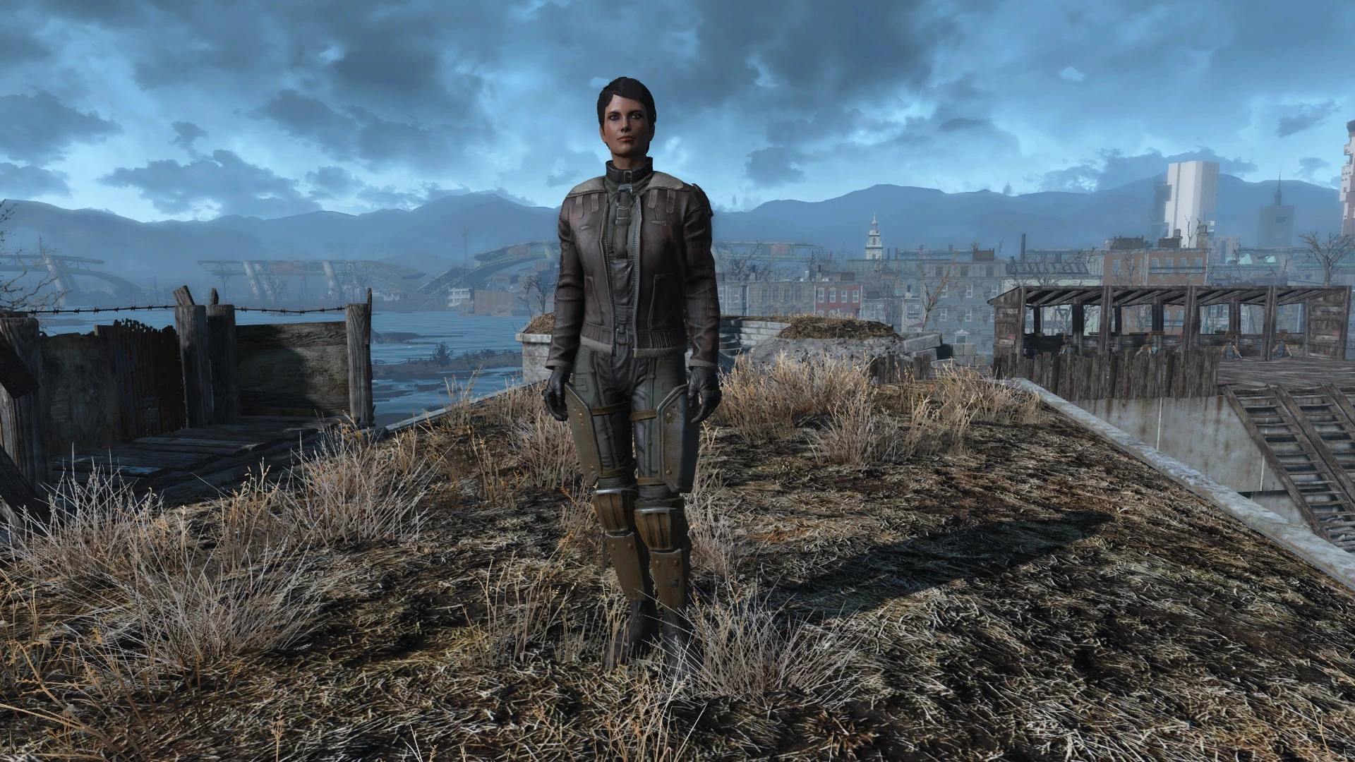 Fallout 4 кожаная куртка пилота фото 6