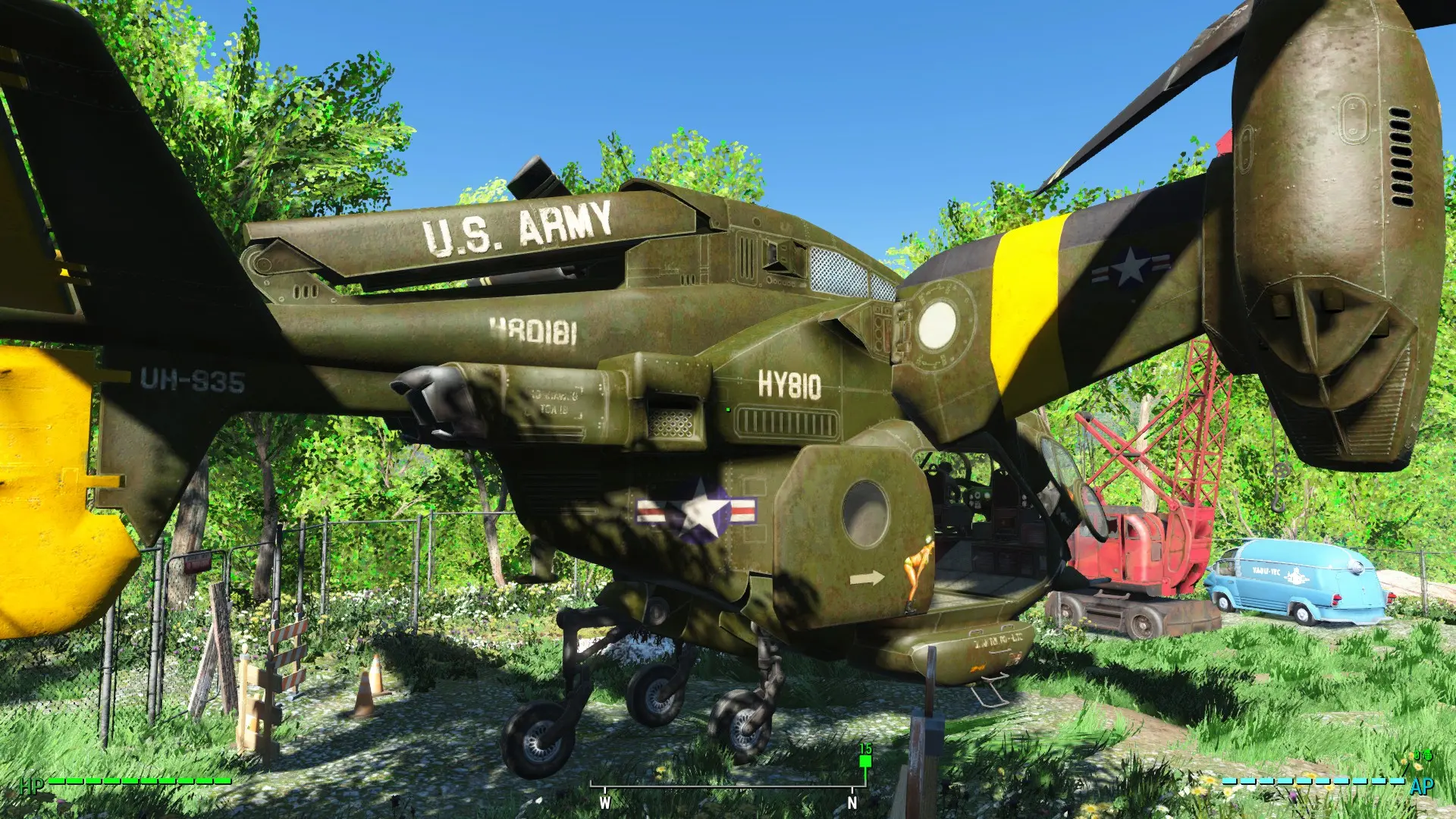 Vertibird US Army Retexture 4k And Pre-War Fix at Fallout 4 Nexus ...