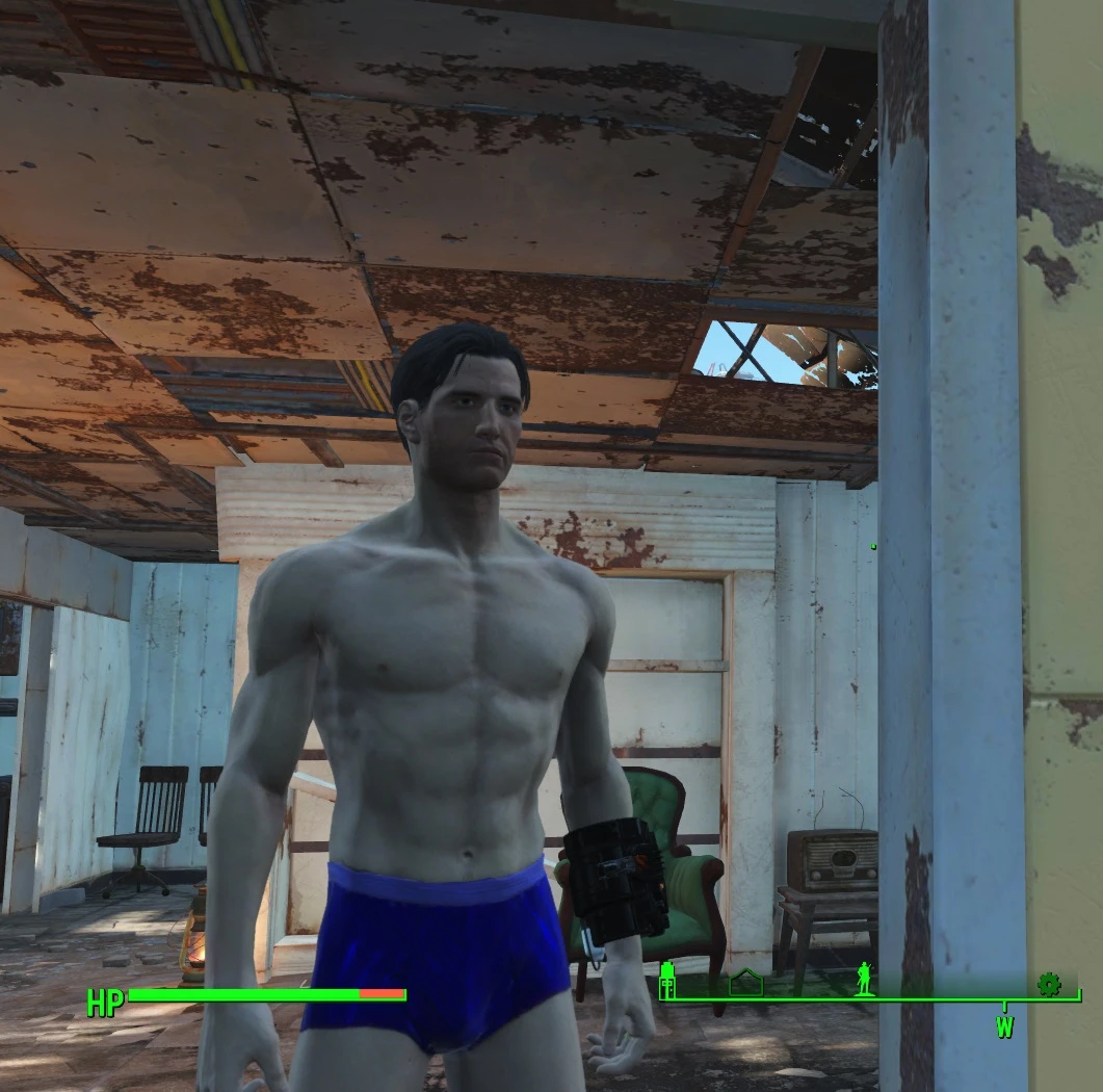 Fallout 4 ретекстур мужского тела фото 15