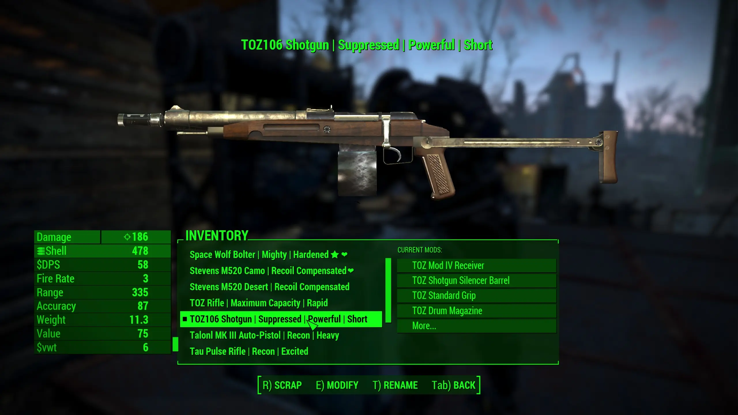 TOZ Weapons at Fallout 4 Nexus - Mods and community