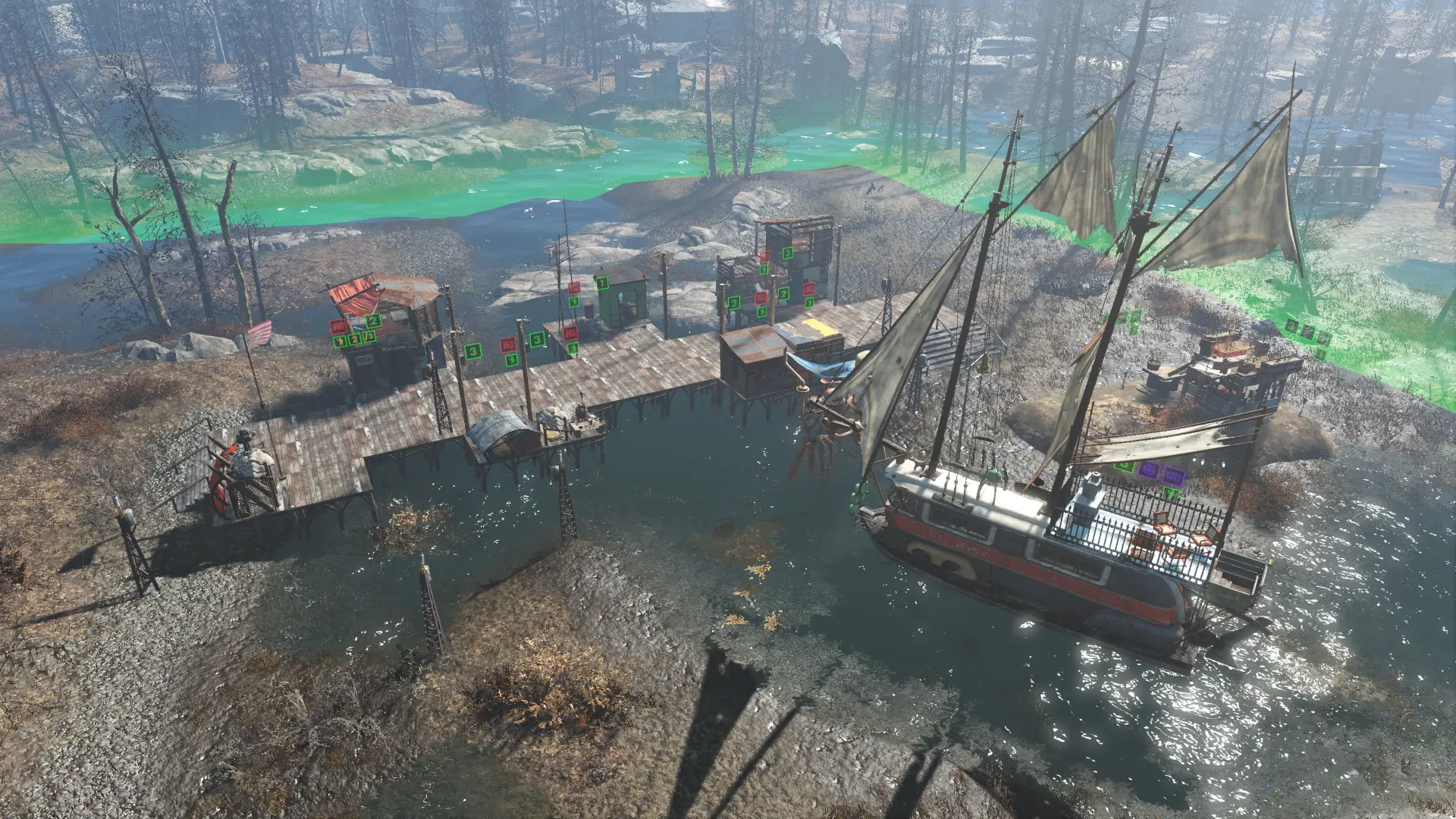 XV-Versus and Yagisan's Ruined Church Settlement at Fallout 4 Nexus ...