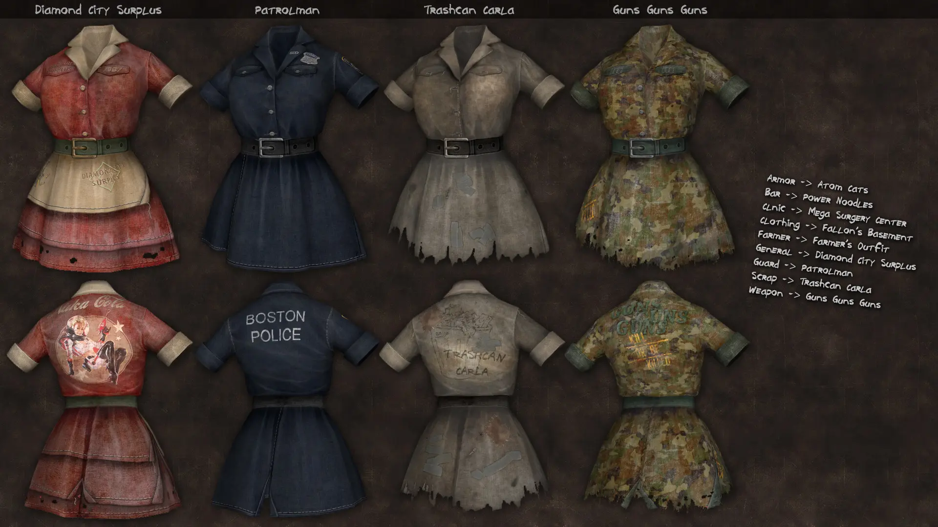 Напу мод. Фоллаут 4 платье. Fallout 4 Mod Dress. Платье убежища фоллаут 4. Фоллаут 4 довоенная одежда.