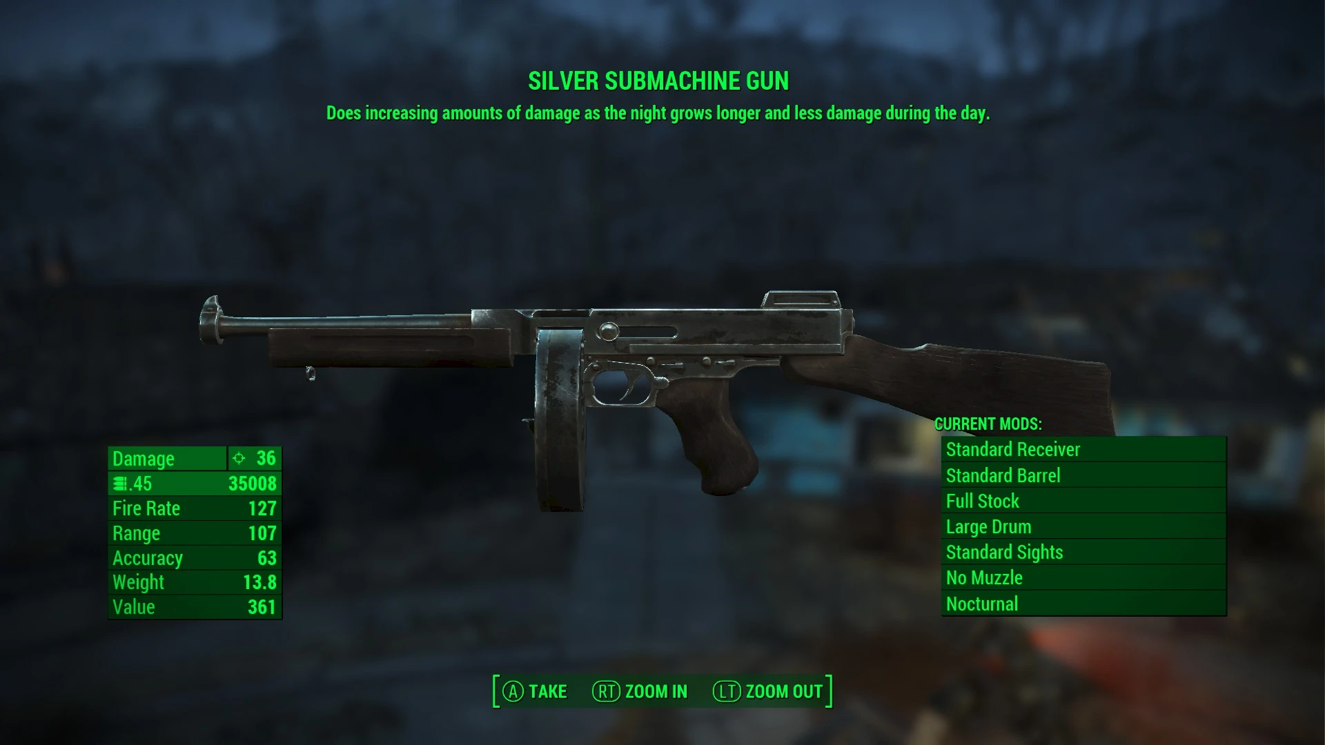 Fallout 4 submachine gun (119) фото