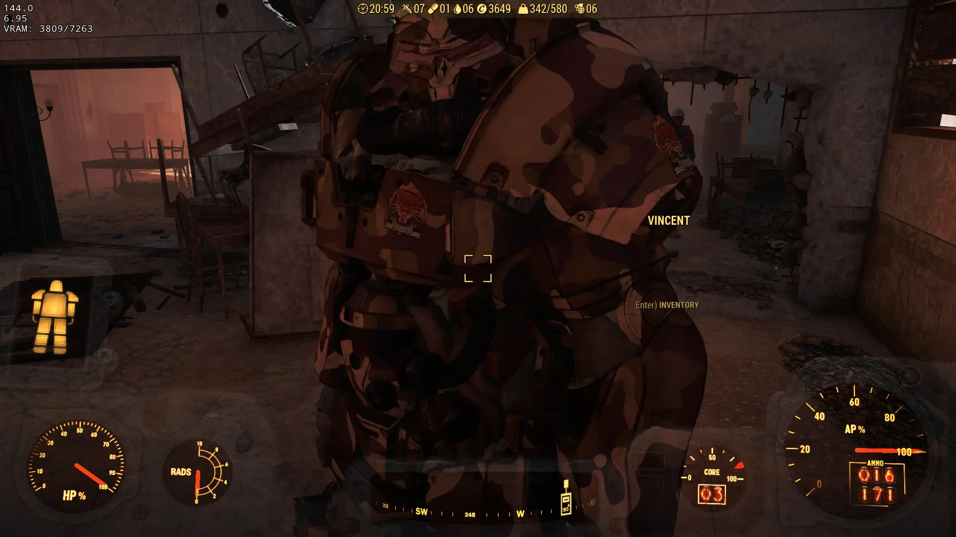 Creation Club Sentinel Power Armor Patch At Fallout 4 Nexus Mods And Community