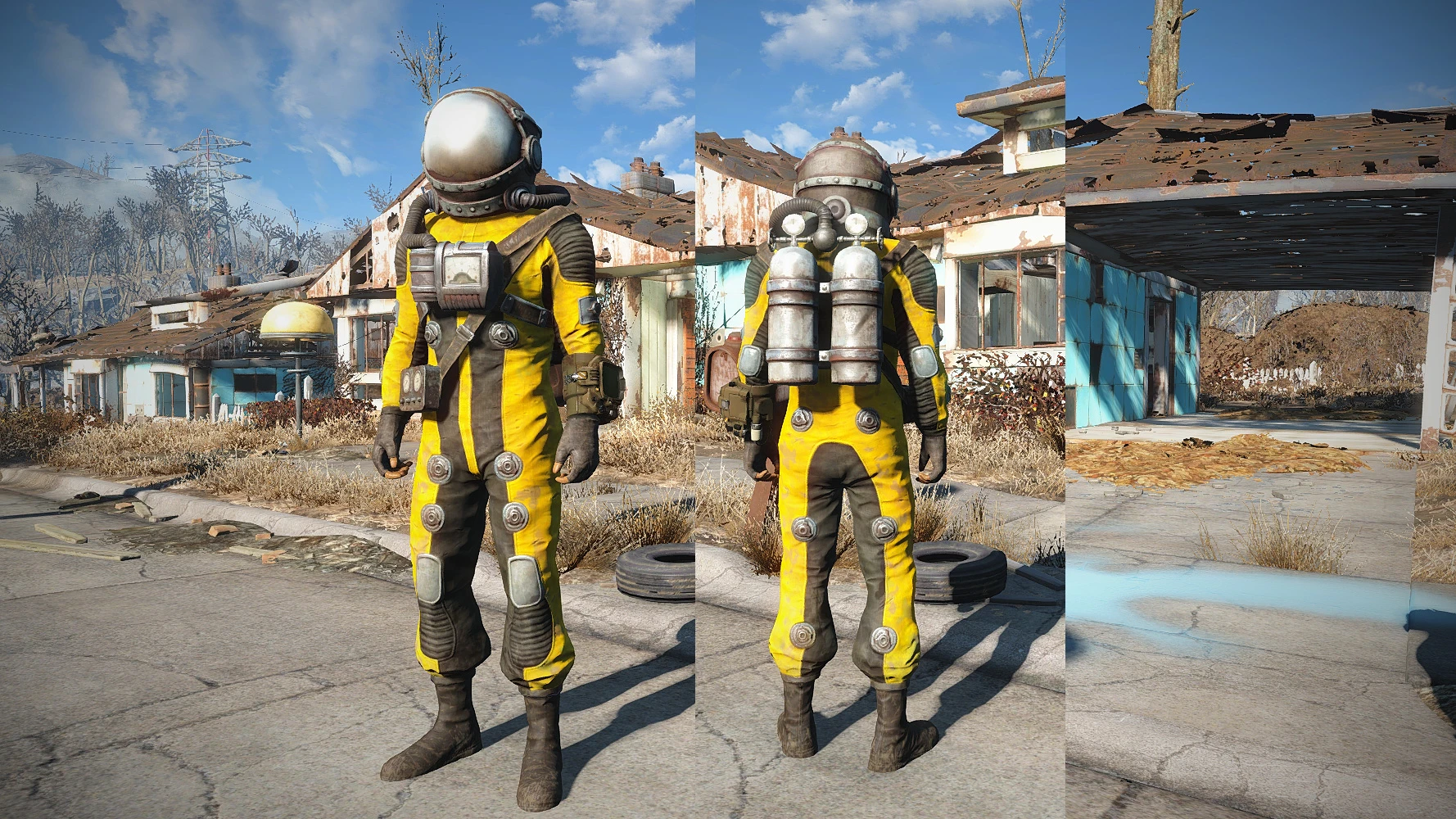 Fallout 4 антирадиационный костюм фото 2