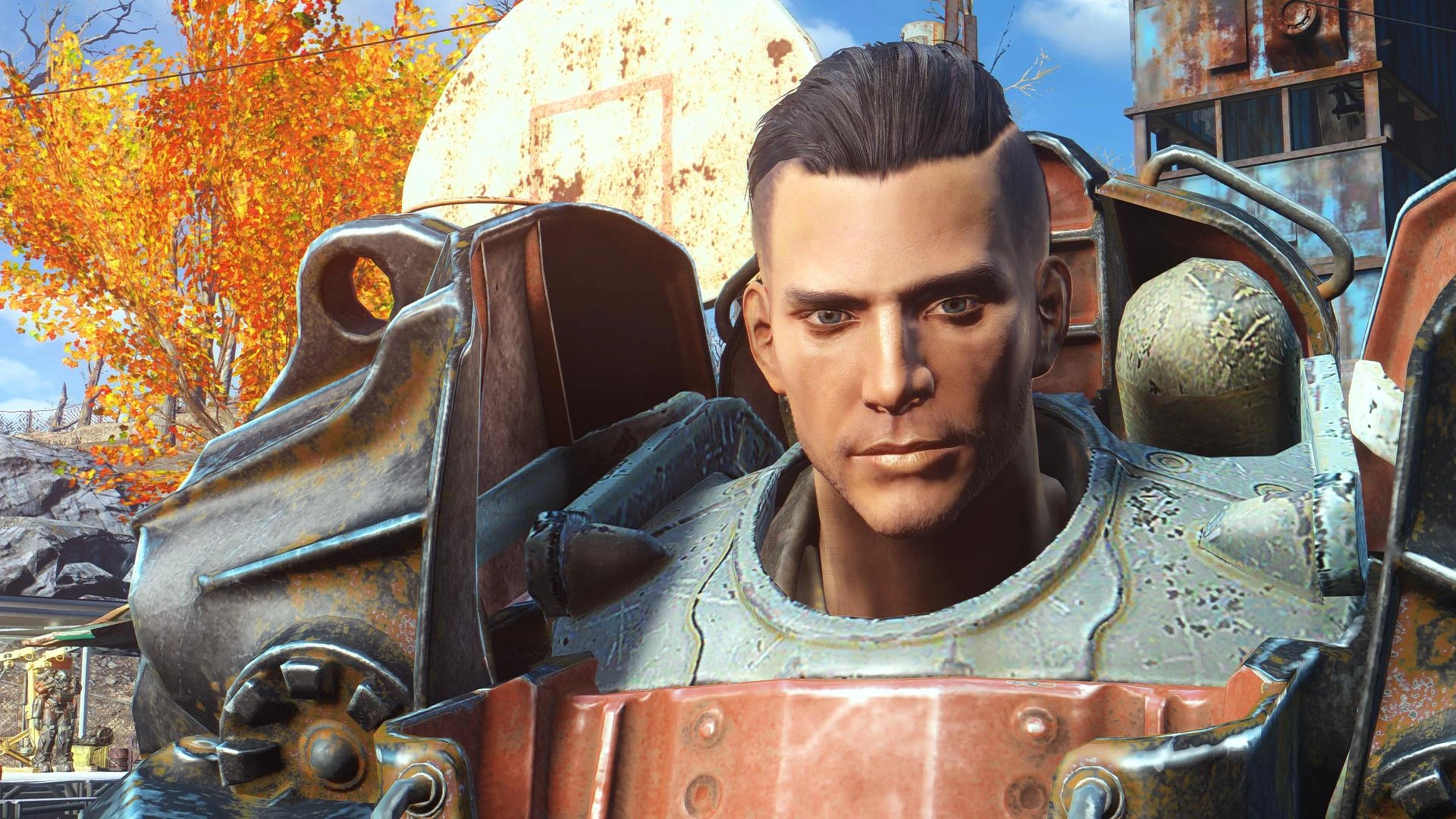 Fallout 4 как поменять прическу спутнику фото 39