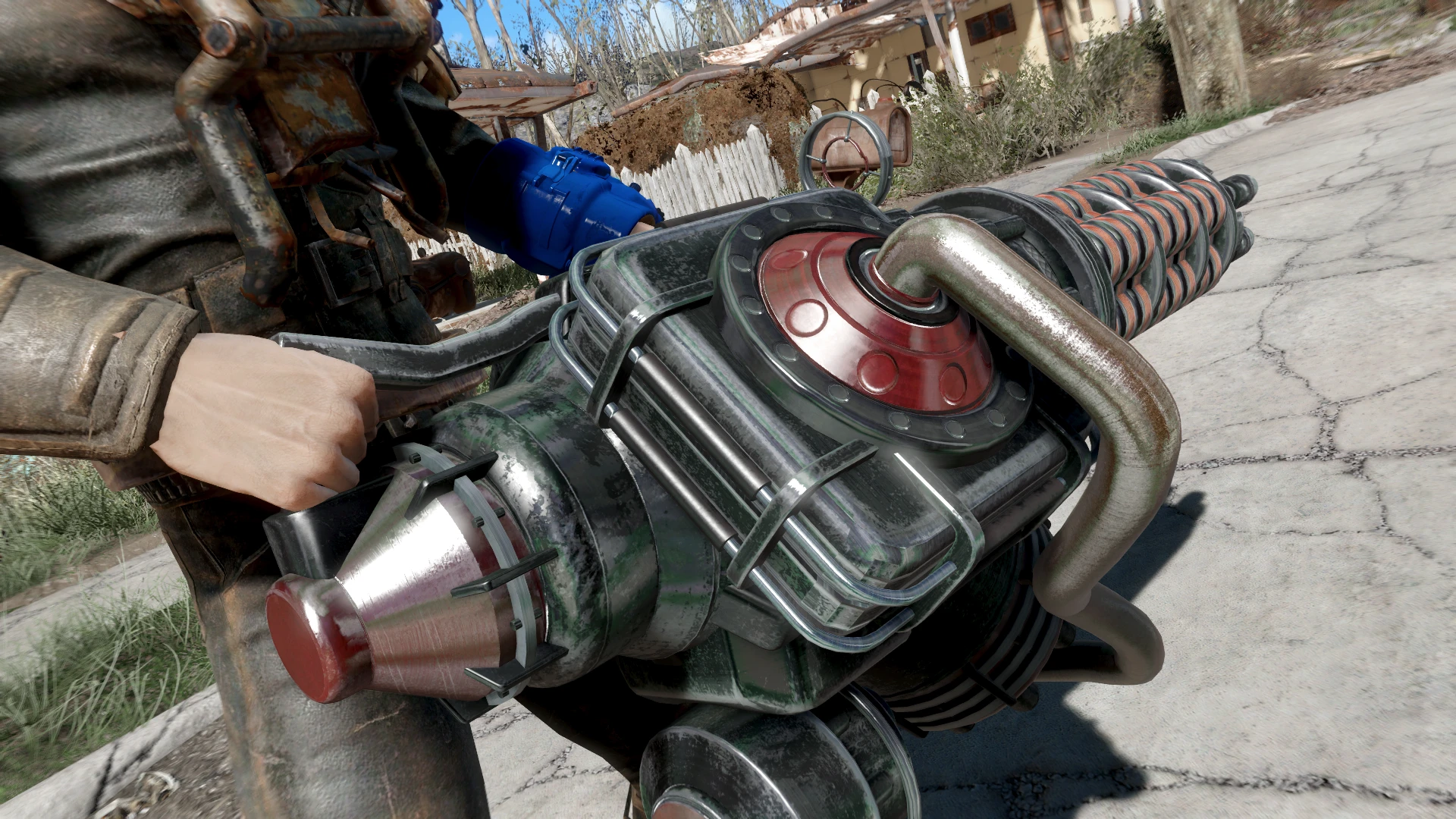 Gauss Minigun V 76 at Fallout 4 Nexus Mods and community