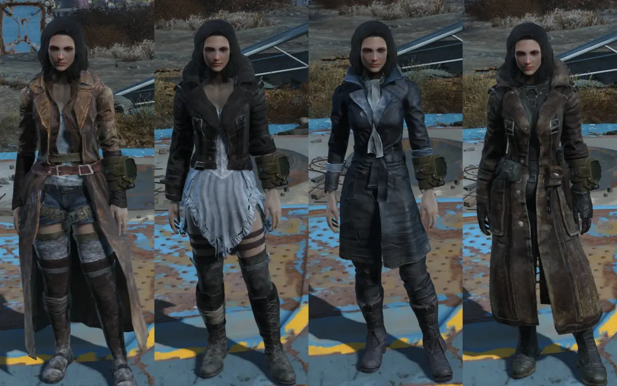 Wasteland Fashion - FG Fusion Girl Conversion at Fallout 4 Nexus - Mods ...