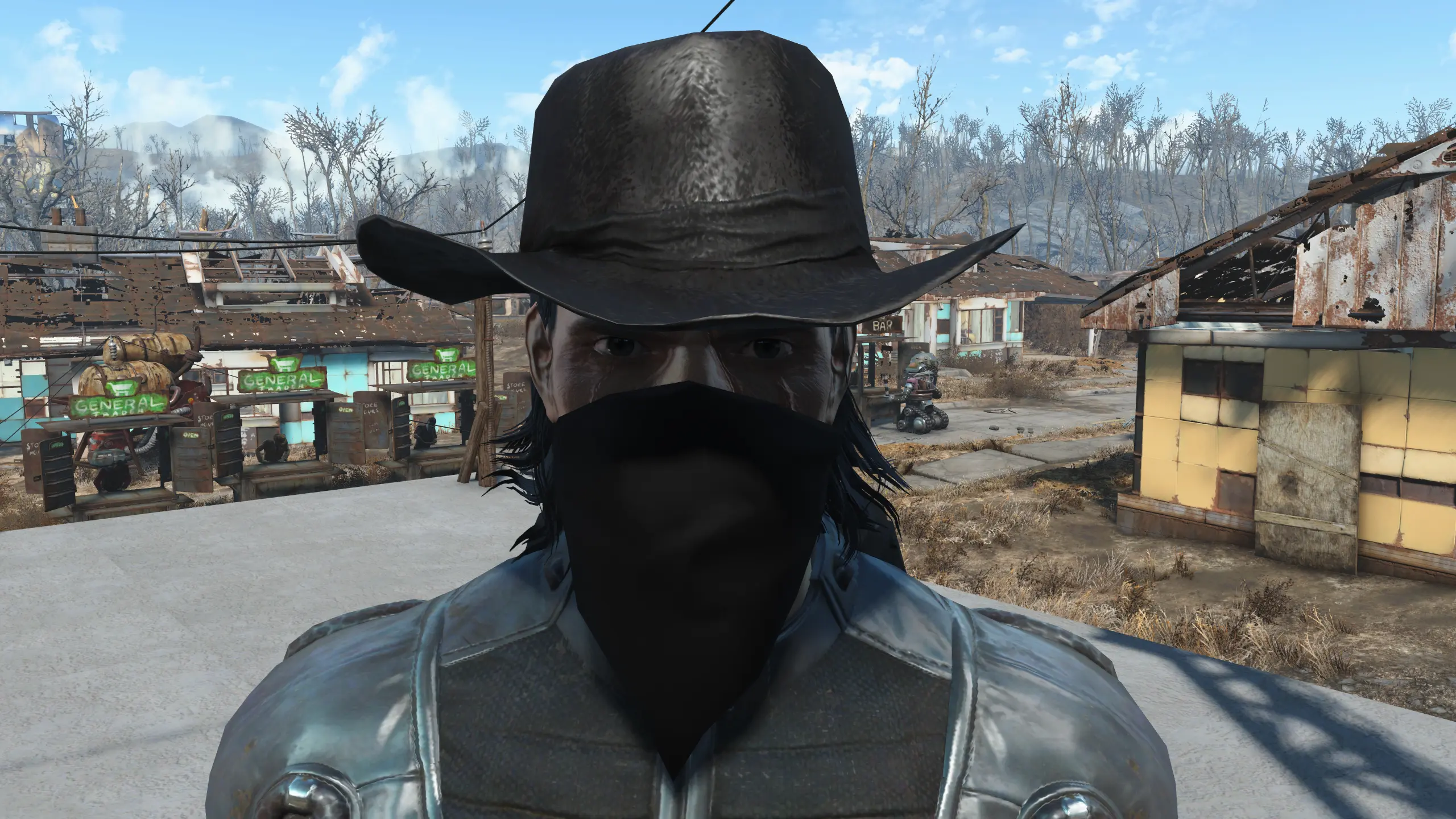 Bandit Mask (Black Bandana) at Fallout 4 Nexus - Mods and community