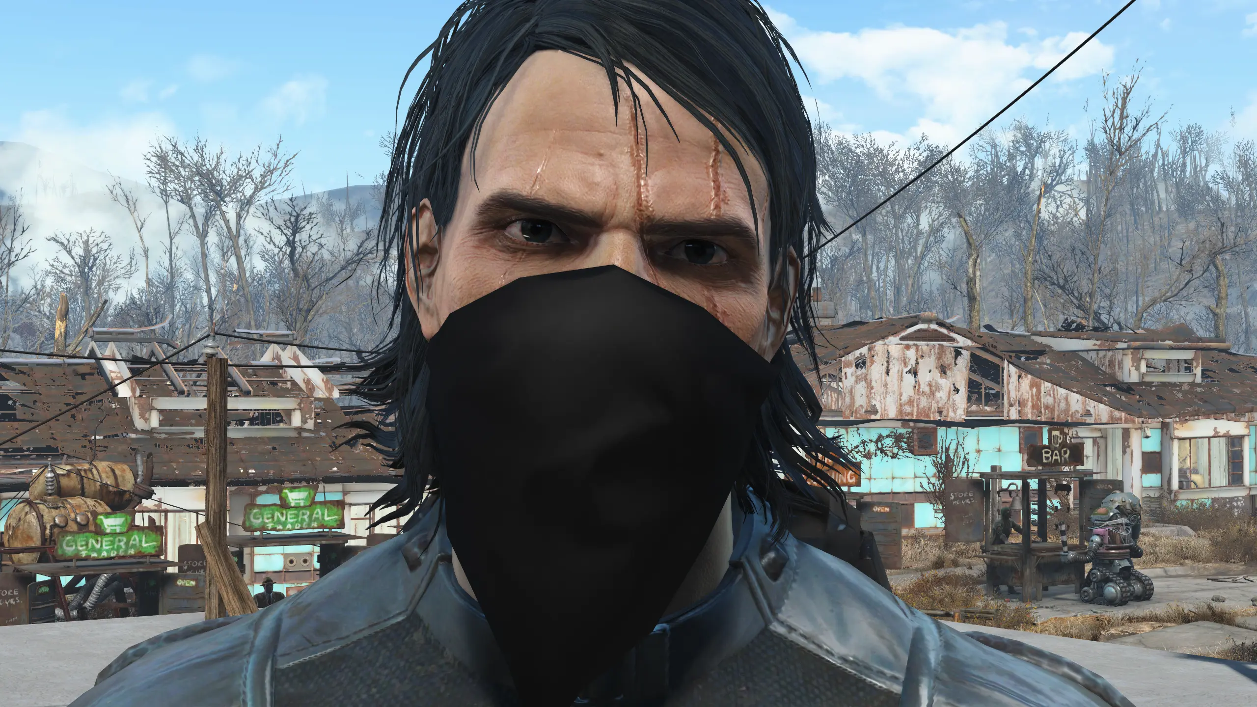 Bandit Mask (Black Bandana) at Fallout 4 Nexus - Mods and community