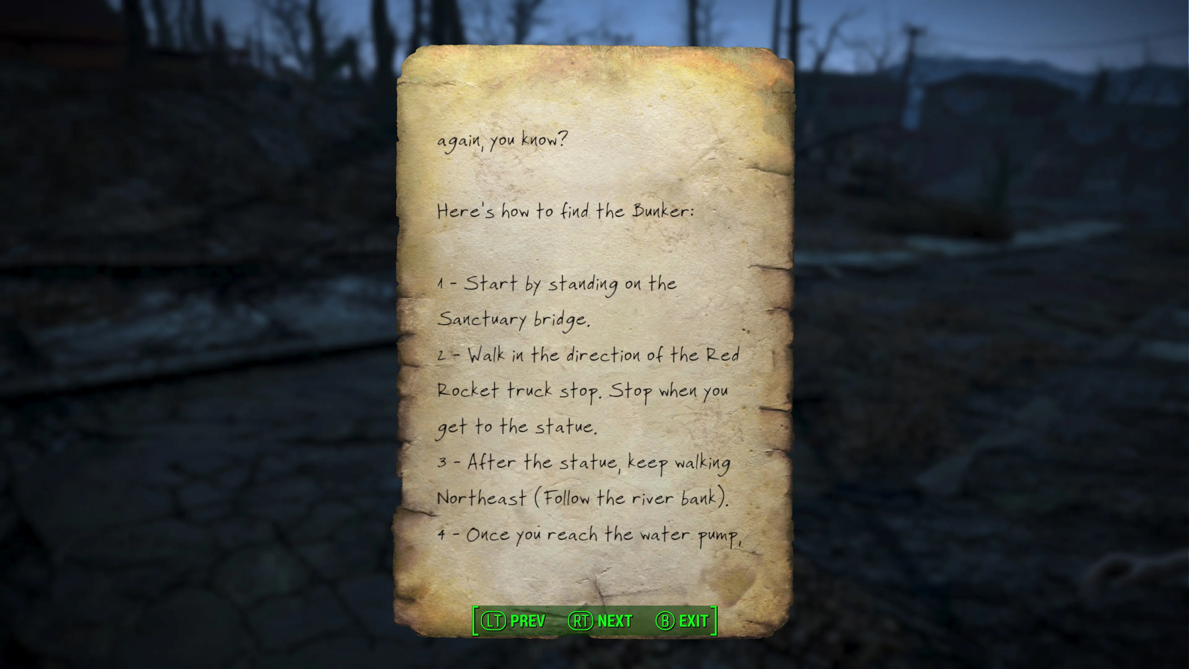 Mysteries of the Commonwealth - Chapter One Luxi at Fallout 4 Nexus ...