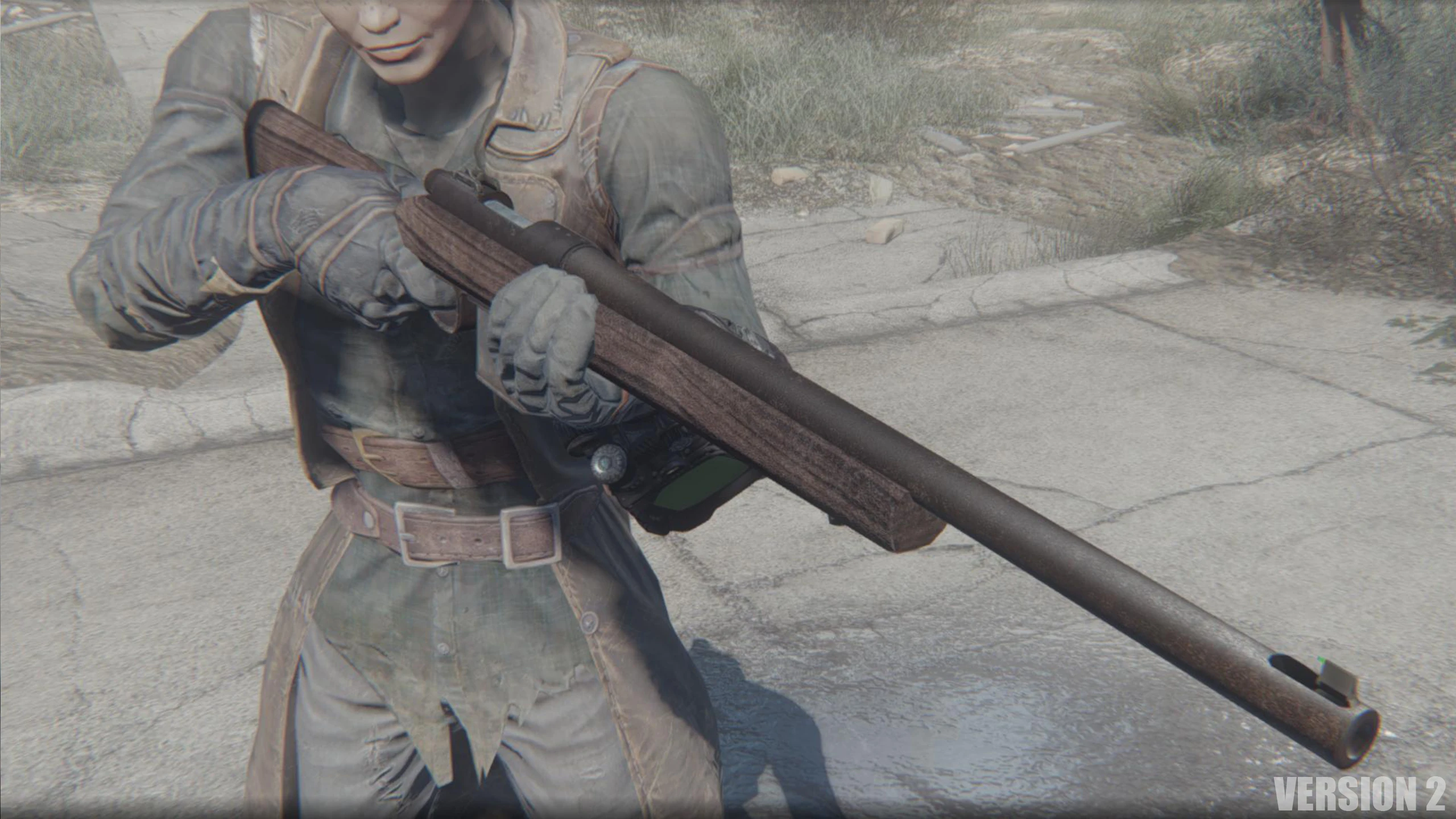 Fallout 4 hunting rifle right handed фото 7