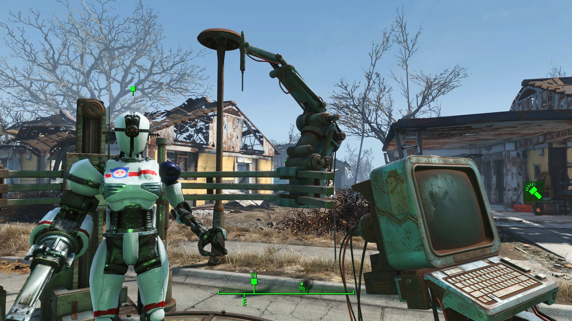 Responders Paint Job For Automatron Robots At Fallout Nexus Mods