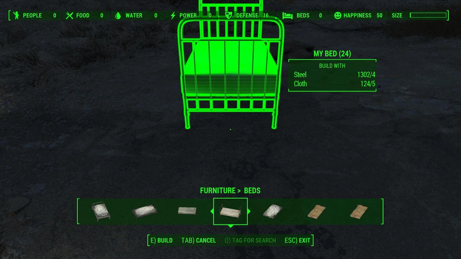 Fallout 4 построить кровать фото 32