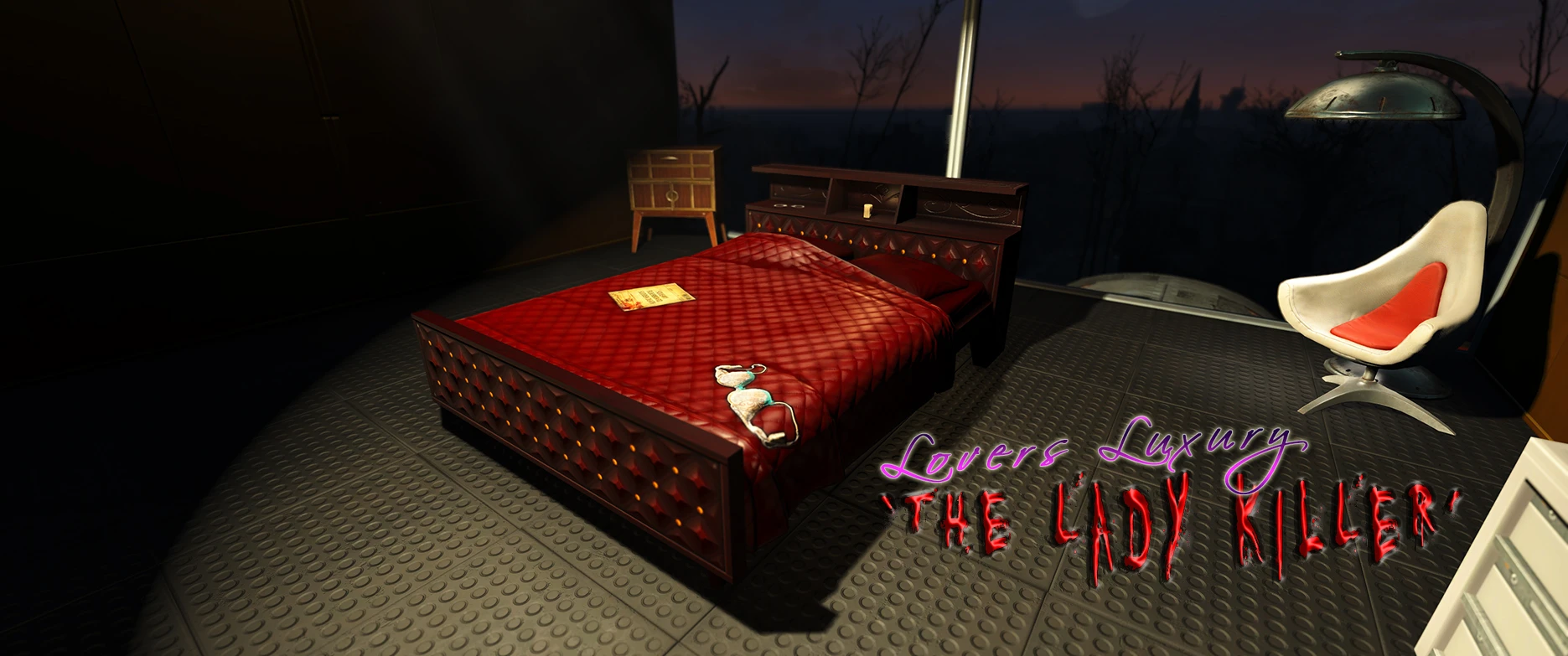 Fallout 4 lady killer bed фото 9