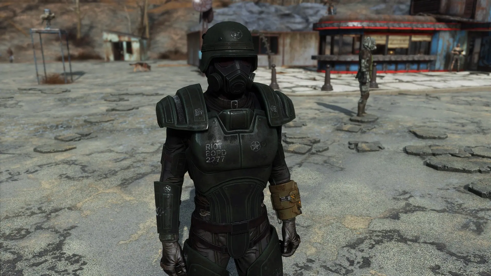 Alternate Riot Armor Helmet and Skins at Fallout 4 Nexus - Mods and ...