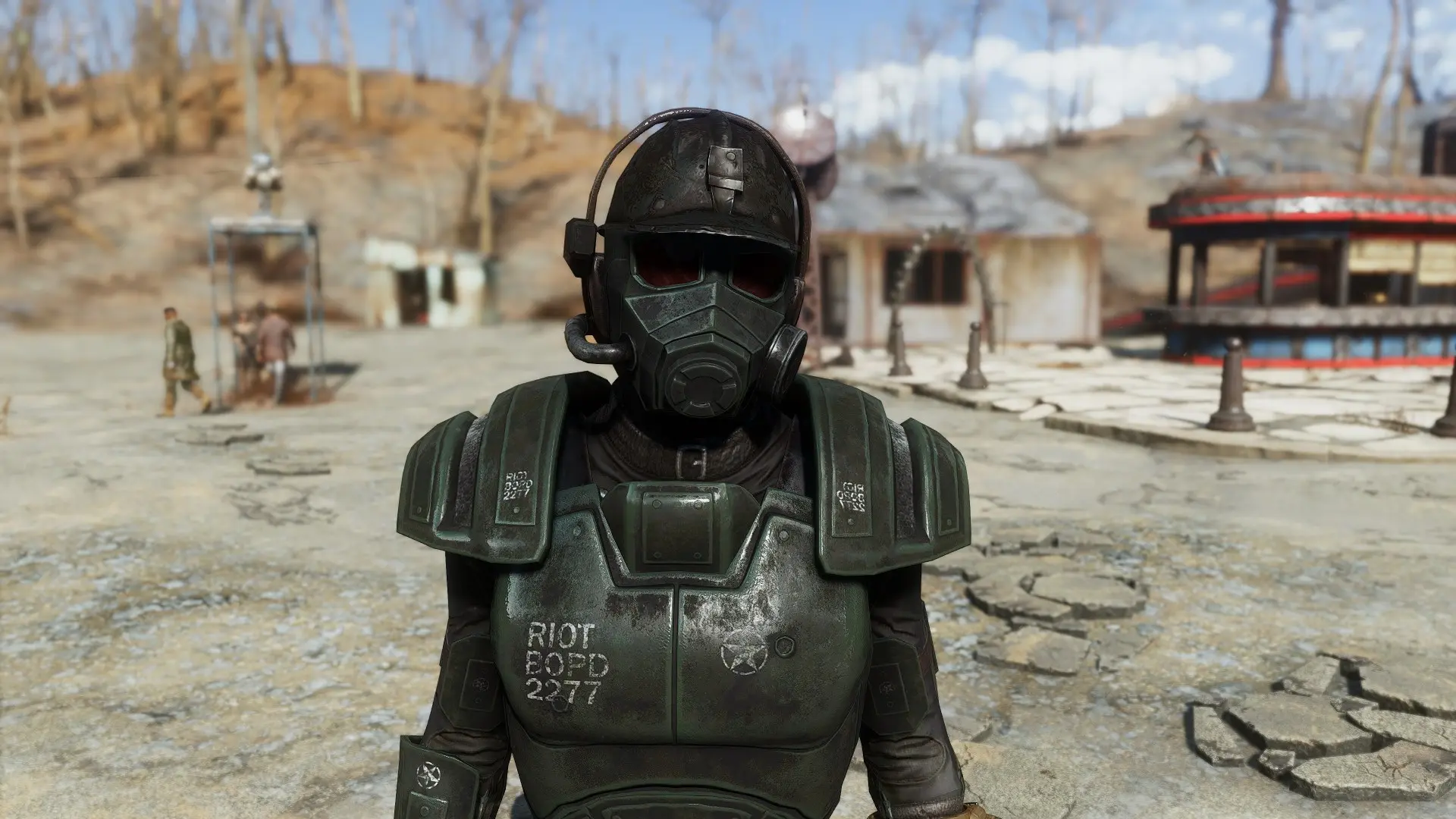 Alternate Riot Armor Helmet and Skins at Fallout 4 Nexus - Mods and ...