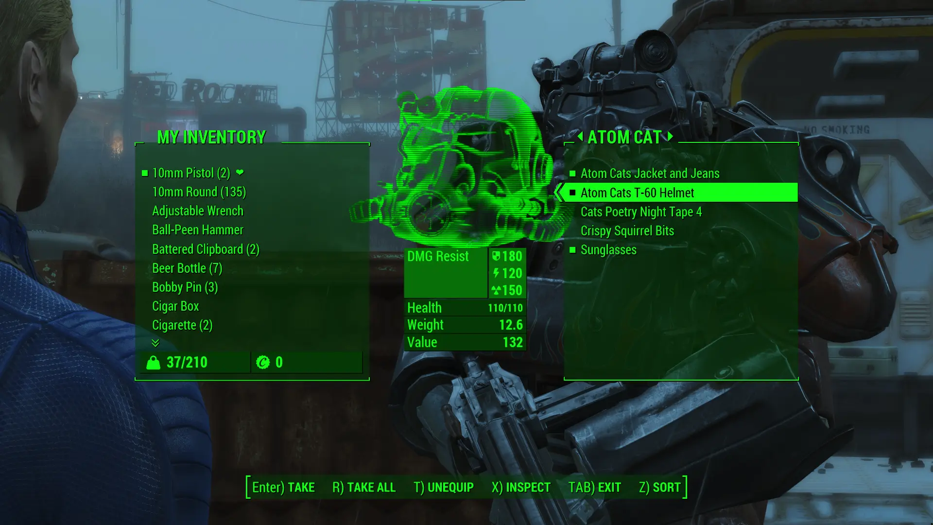 Atom Cat Fully Voiced Location Aware Companion In Power Armor At Fallout 4 Nexus Mods And