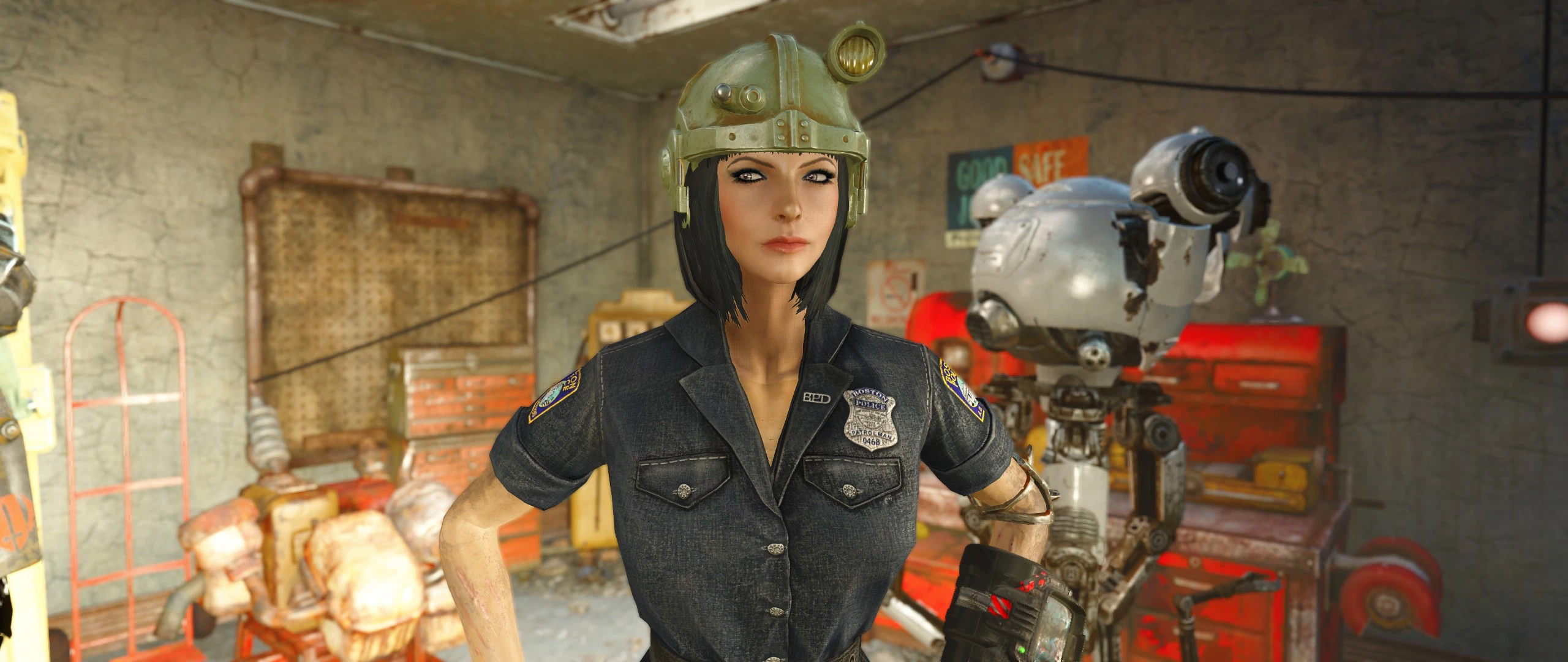 Fallout 4 hat with hair фото 2