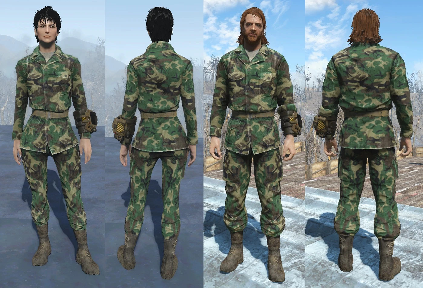 Fallout 4 army fatigues фото 33