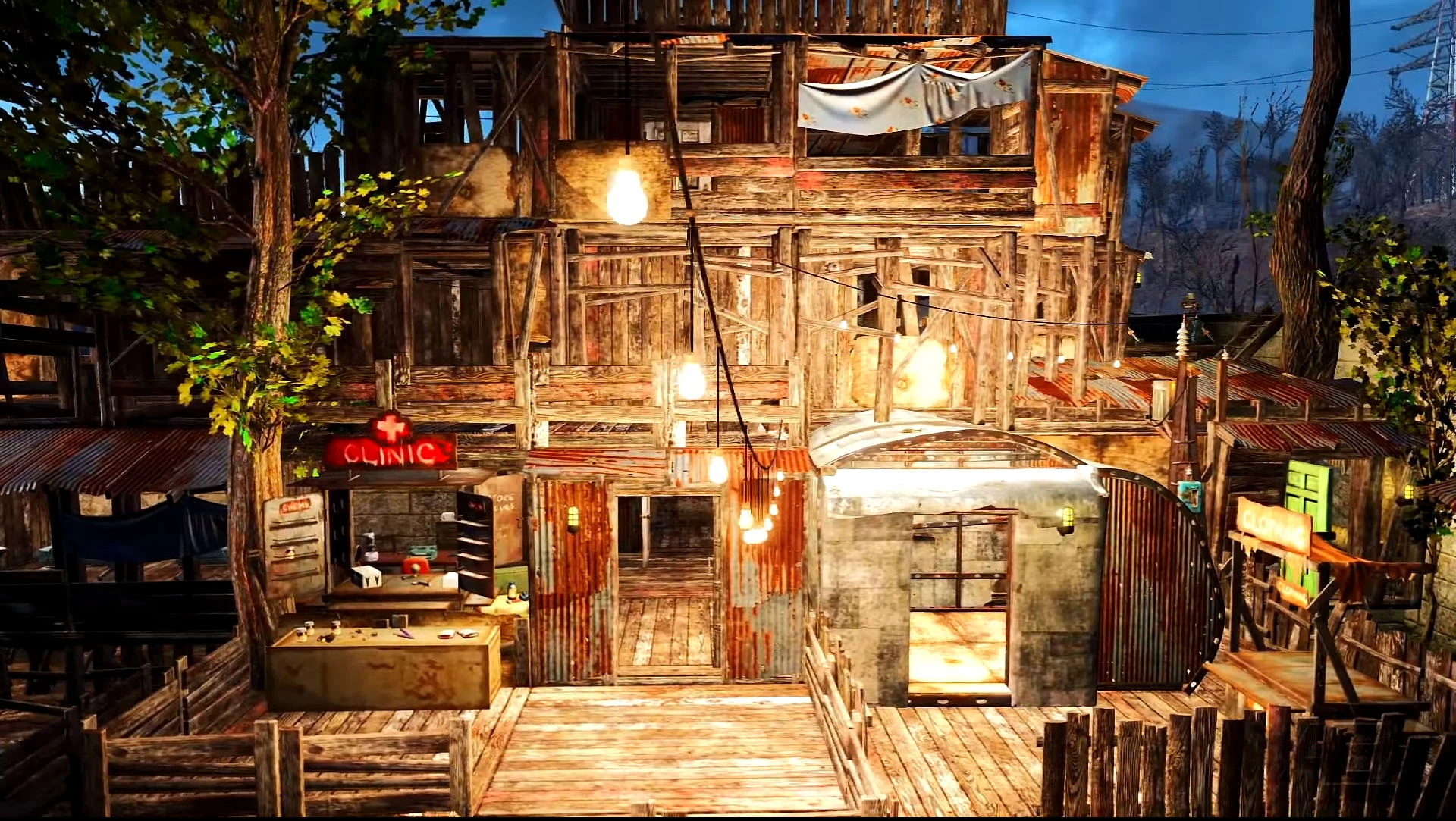 Fallout 4 ретекстуры зданий фото 60