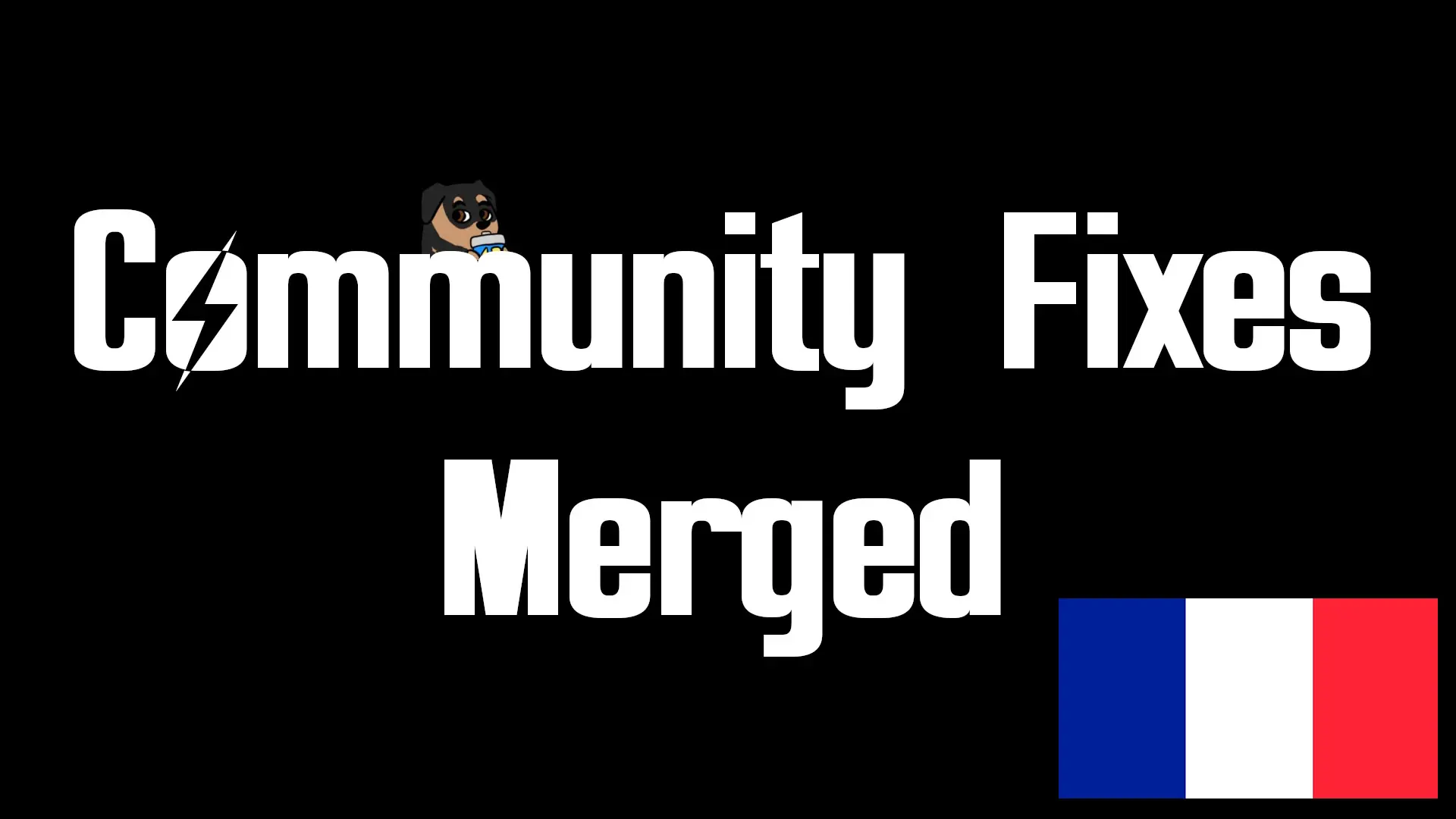 Community Fixes Merged - FRENCH at Fallout 4 Nexus - Mods and community