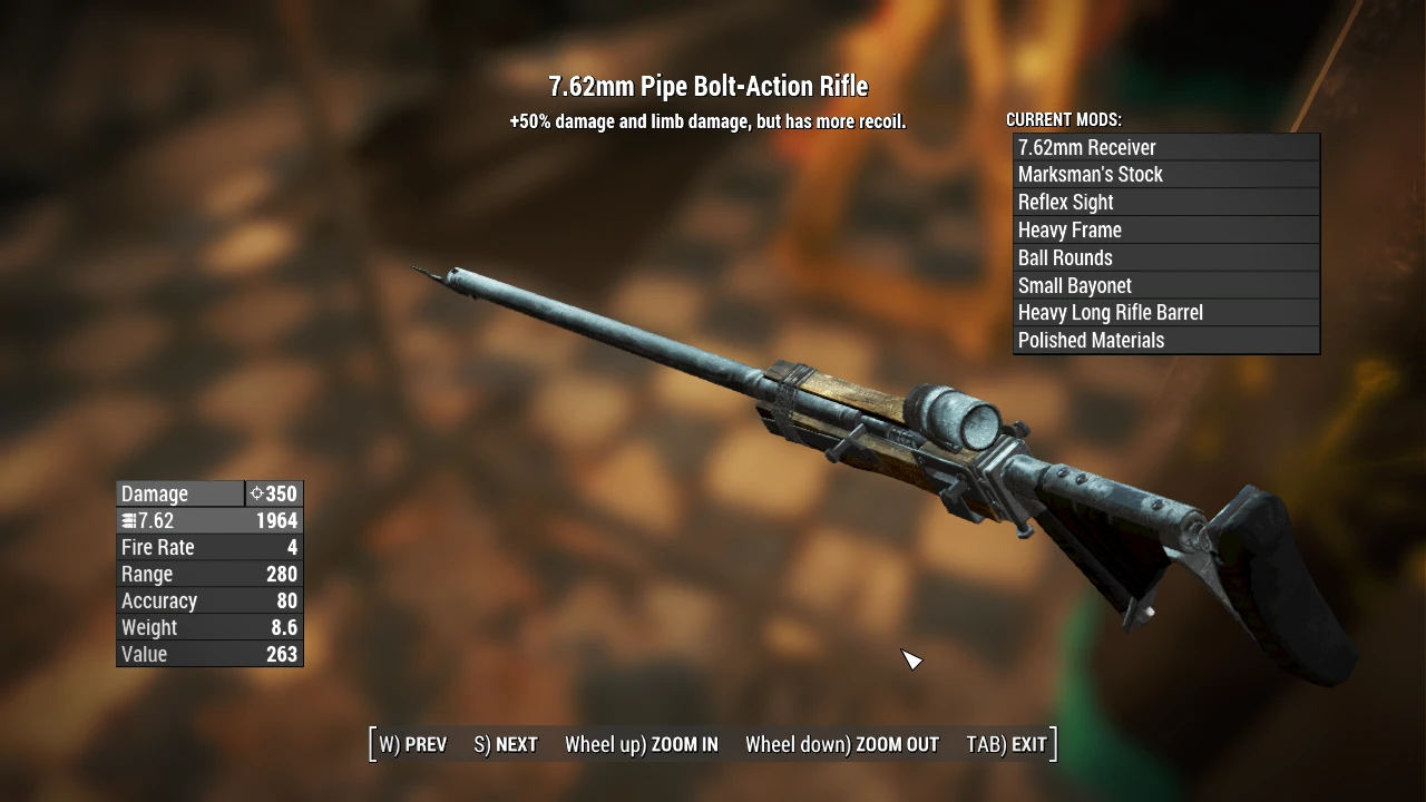 Pipe Weapons Overhaul At Fallout 4 Nexus - Mods And Community