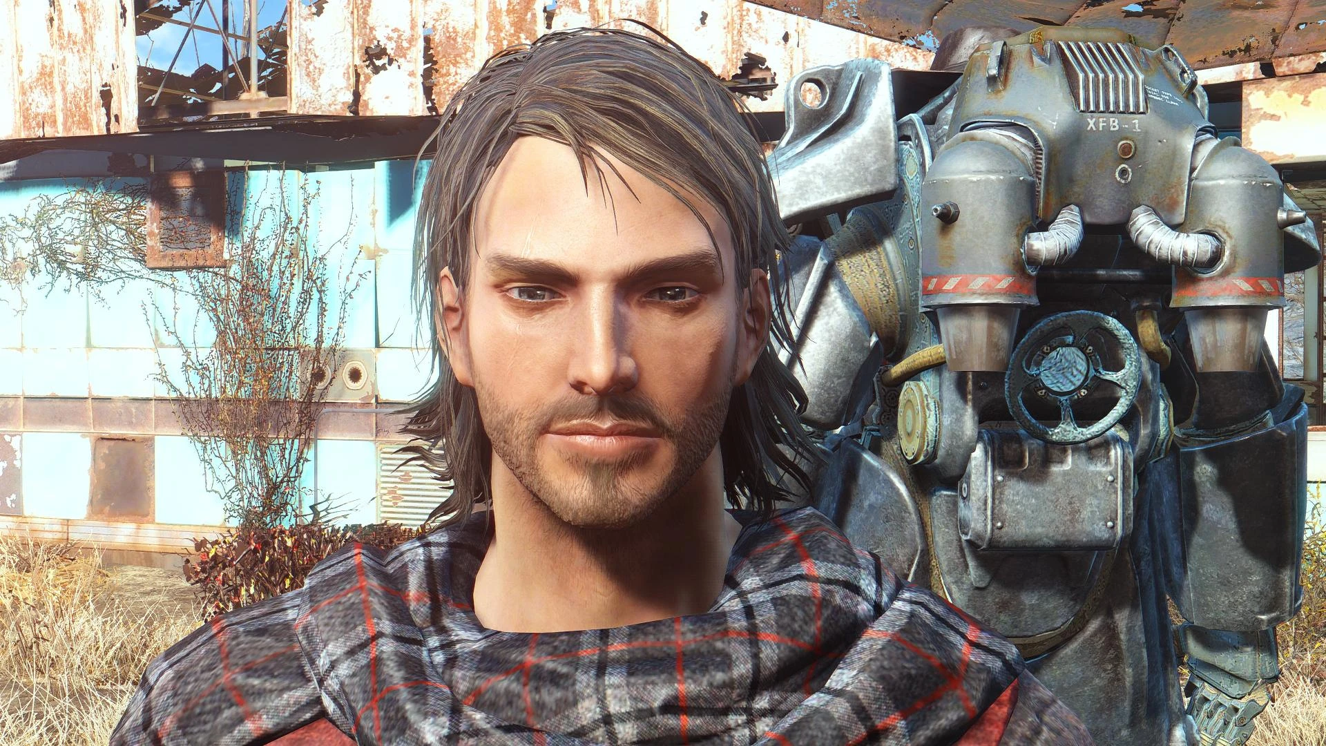Fallout 4 hair male фото 8