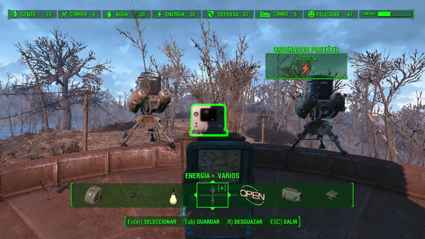 Laptop Terminal Spanish at Fallout 4 Nexus - Mods and community