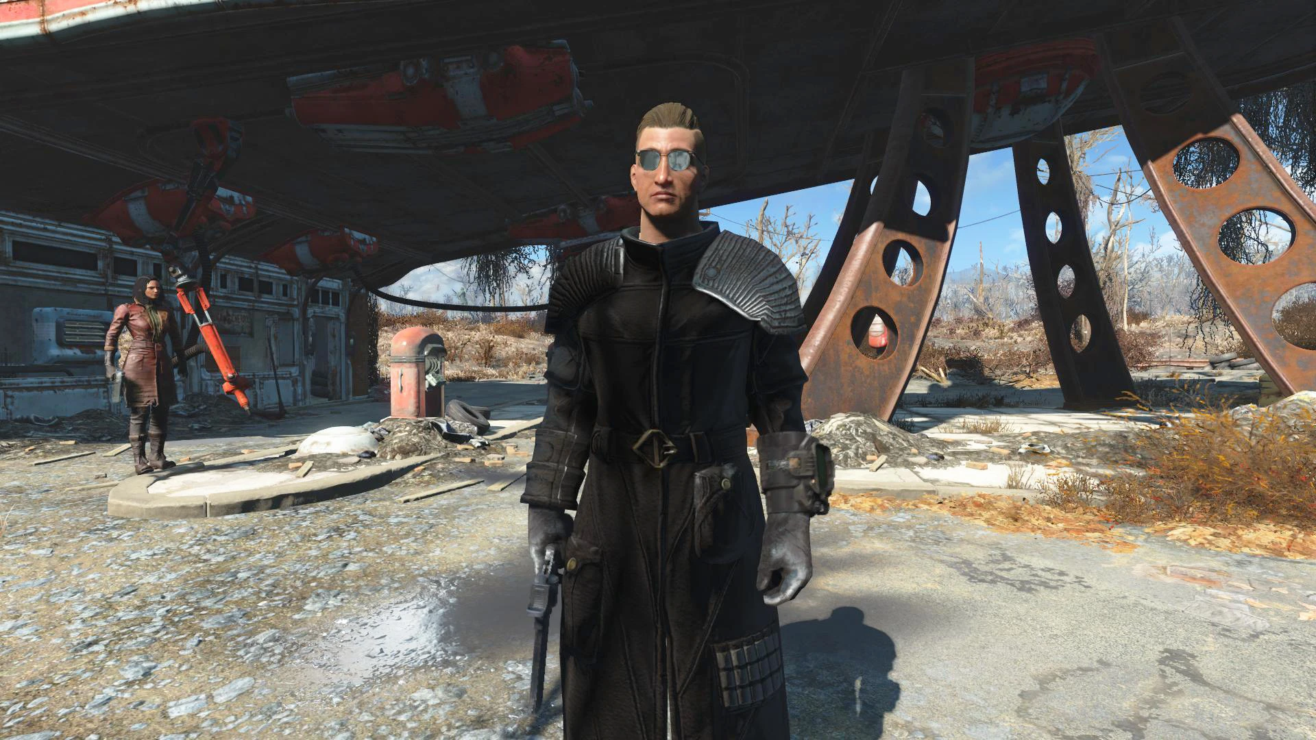 Fallout 4 улучшения для серебряного плаща фото 87