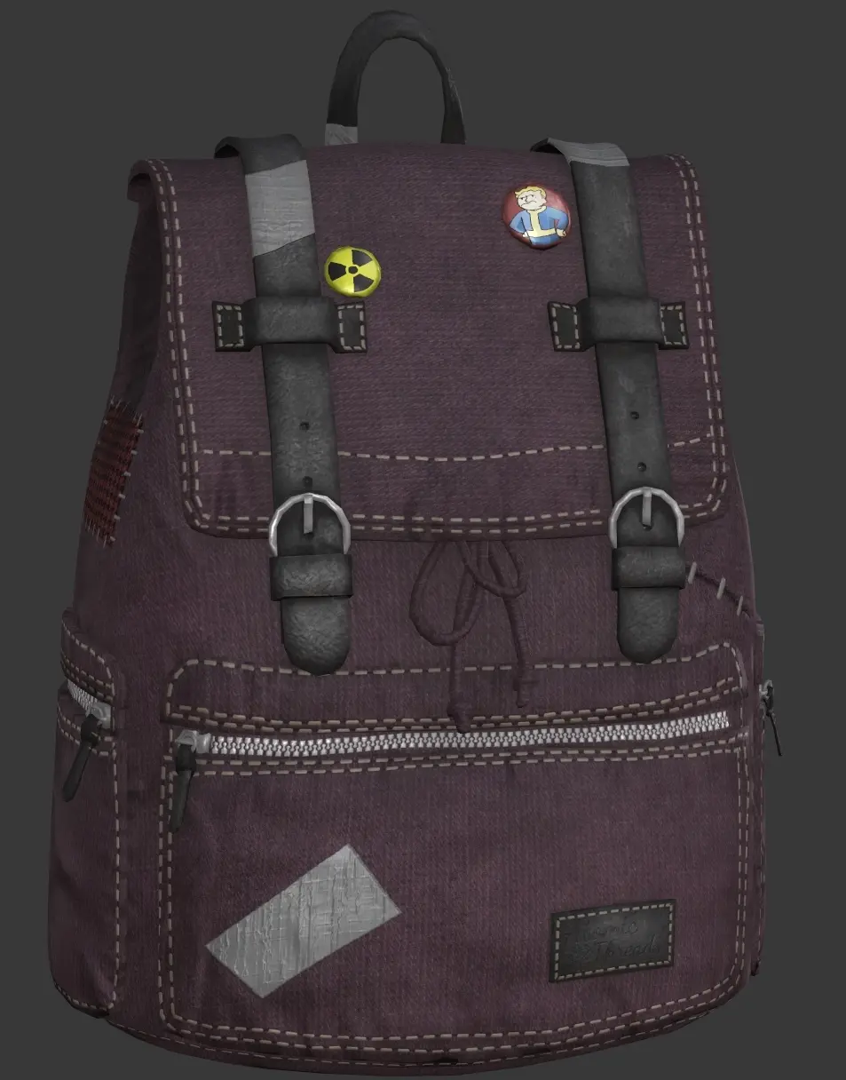 Canvas Backpacks - Fo4 at Fallout 4 Nexus - Mods and community