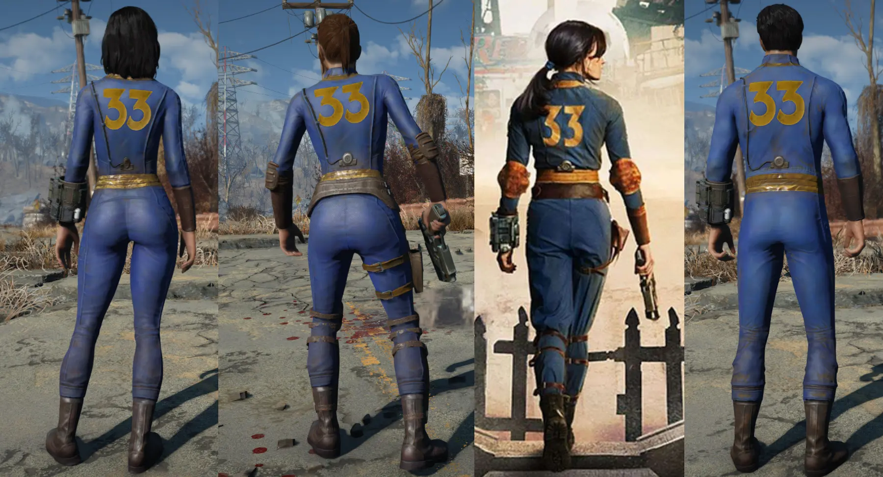 Vault 33 Jumpsuit - Fallout TV Show at Fallout 4 Nexus - Mods and community