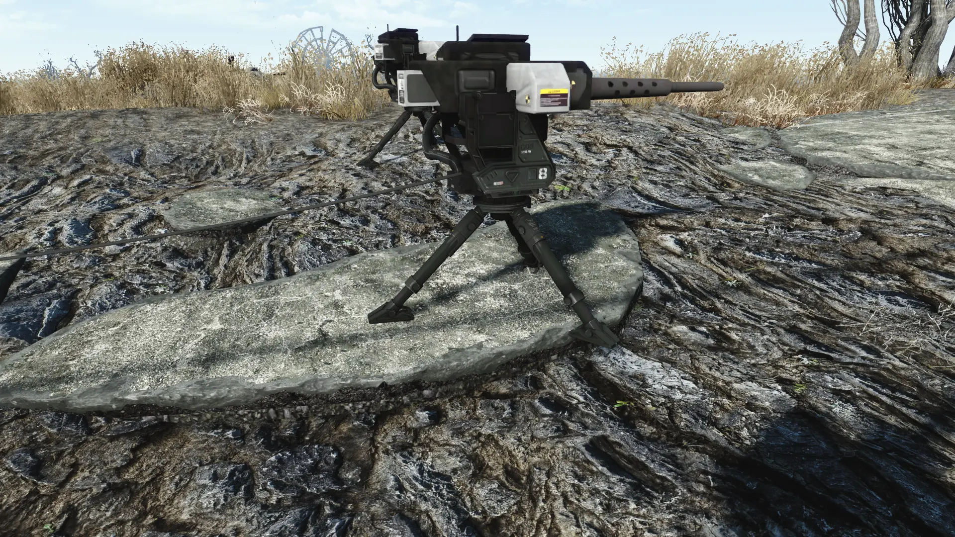 50 Cal Chaingun Turret At Fallout 4 Nexus Mods And Community