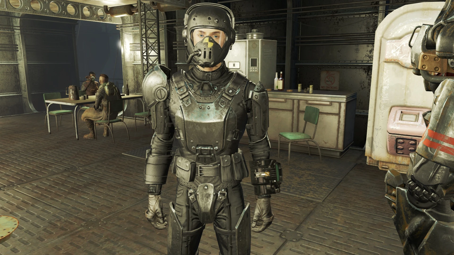 гидрокостюм и тактический шлем в fallout 4 фото 53
