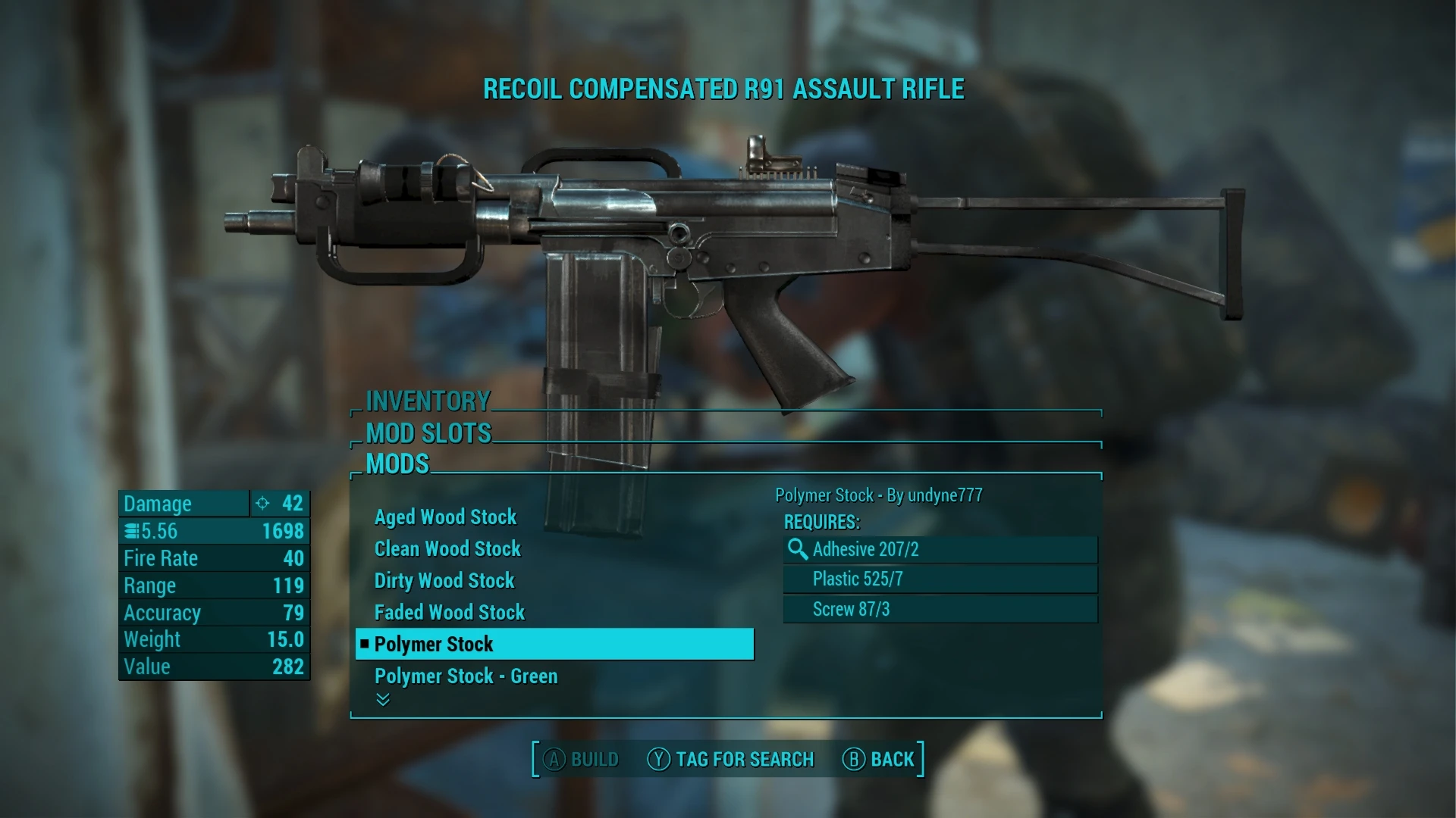 Fallout 4 r91 assault rifle от c1ph3rr фото 58