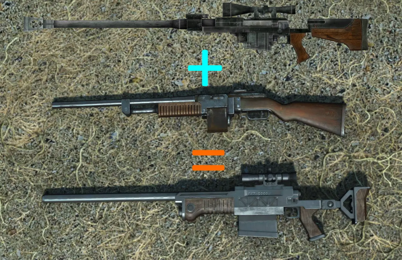 AMR 3000 Anti-material Rifle at Fallout 4 Nexus - Mods and community