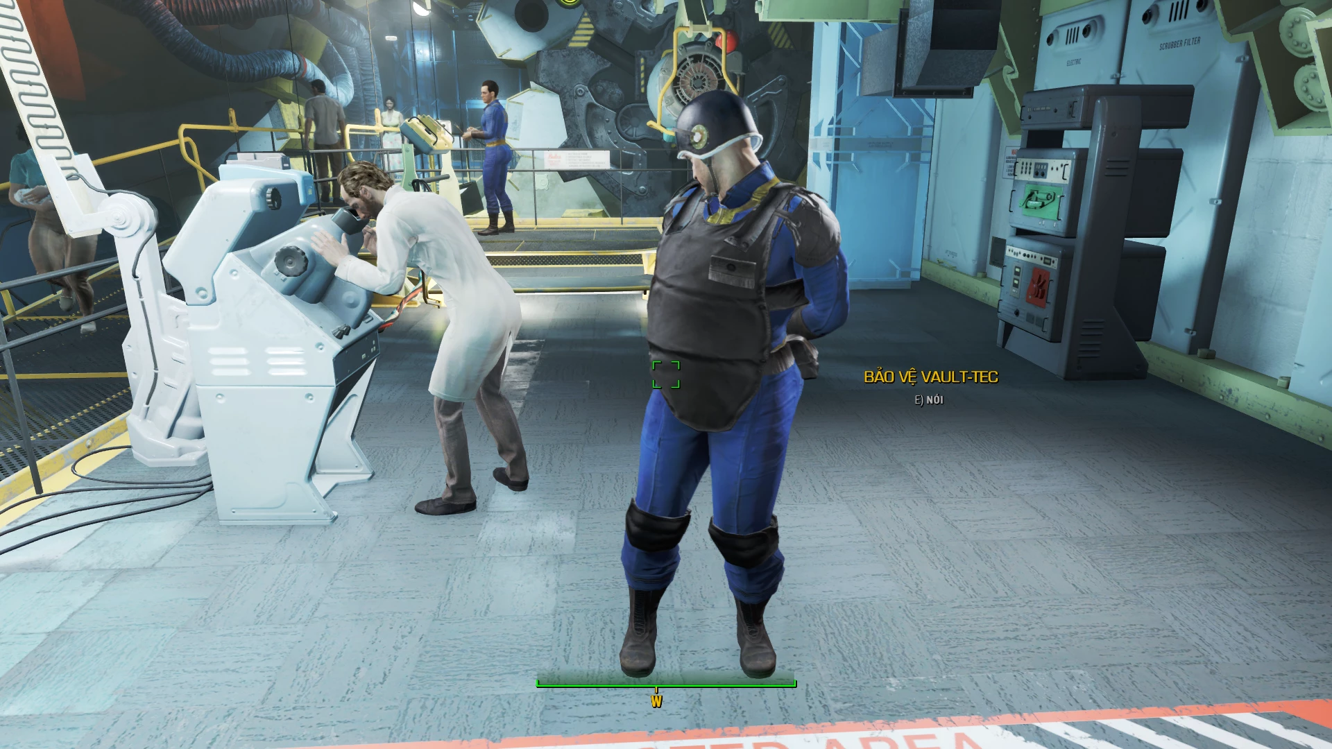 Vault tec security armor and covenant security armor retexture at