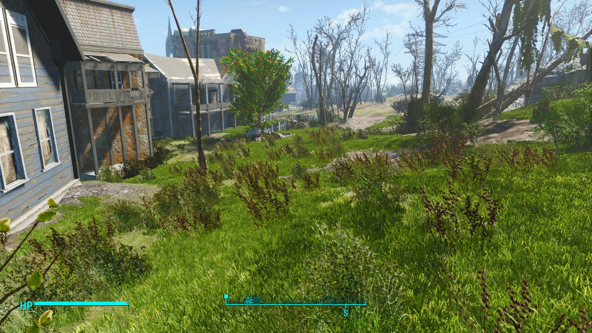 Fallout 4 деревья и трава фото 69