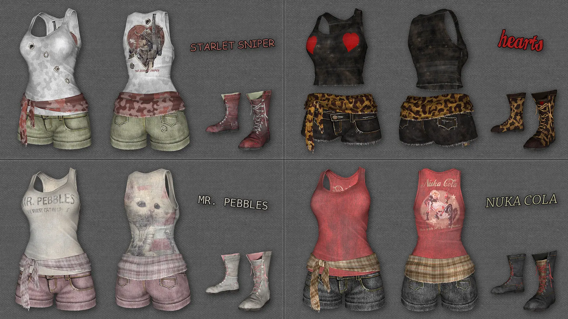 Commonwealth Shorts Vanilla Cbbe Jb At Fallout 4 Nexus Mods And Community