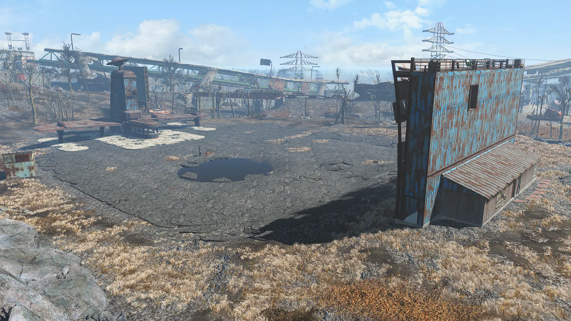 Clean And Cleared Starlight DriveIn at Fallout 4 Nexus - Mods and community