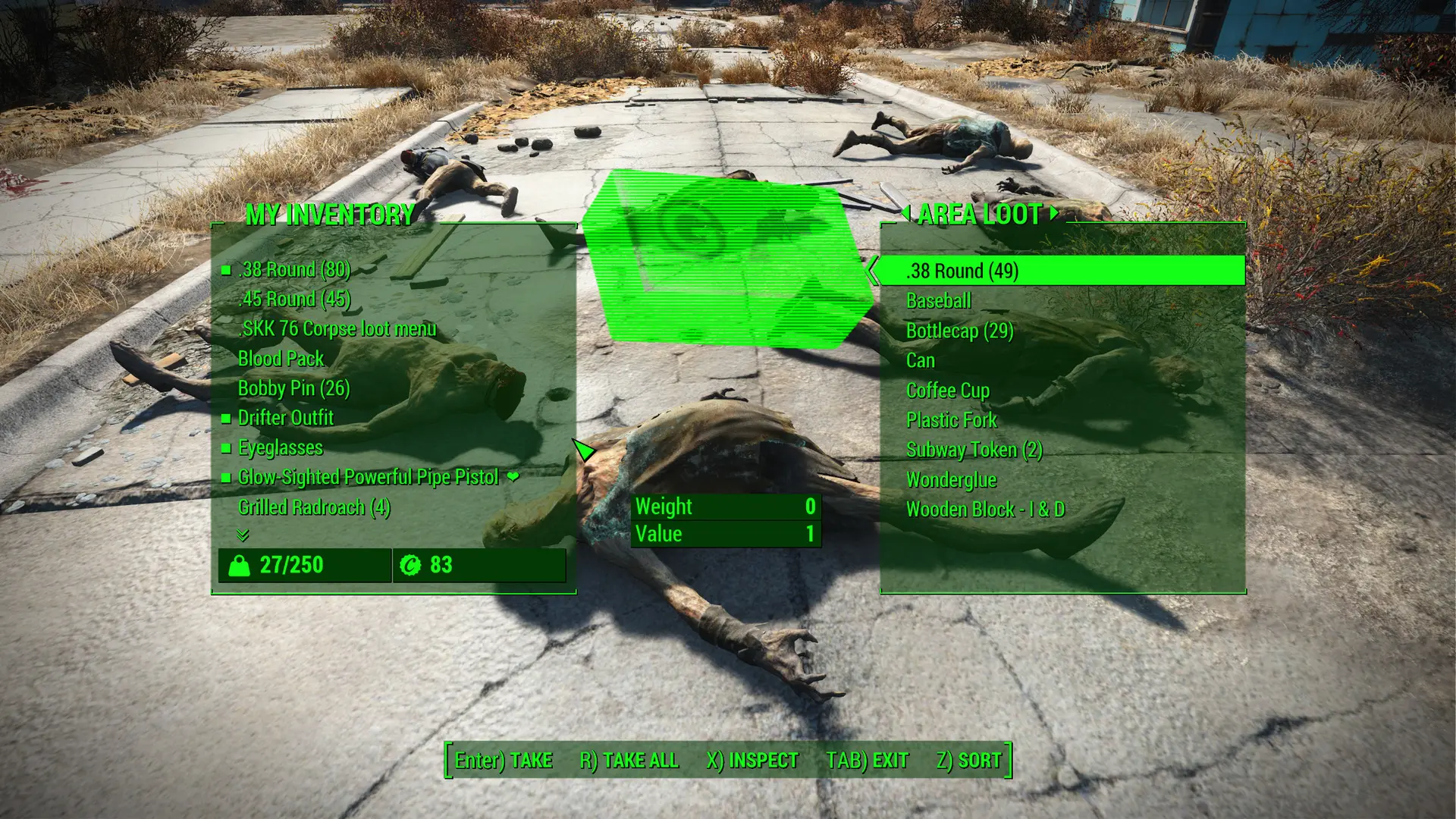 SKK Corpse Looting 76 at Fallout 4 Nexus - Mods and community